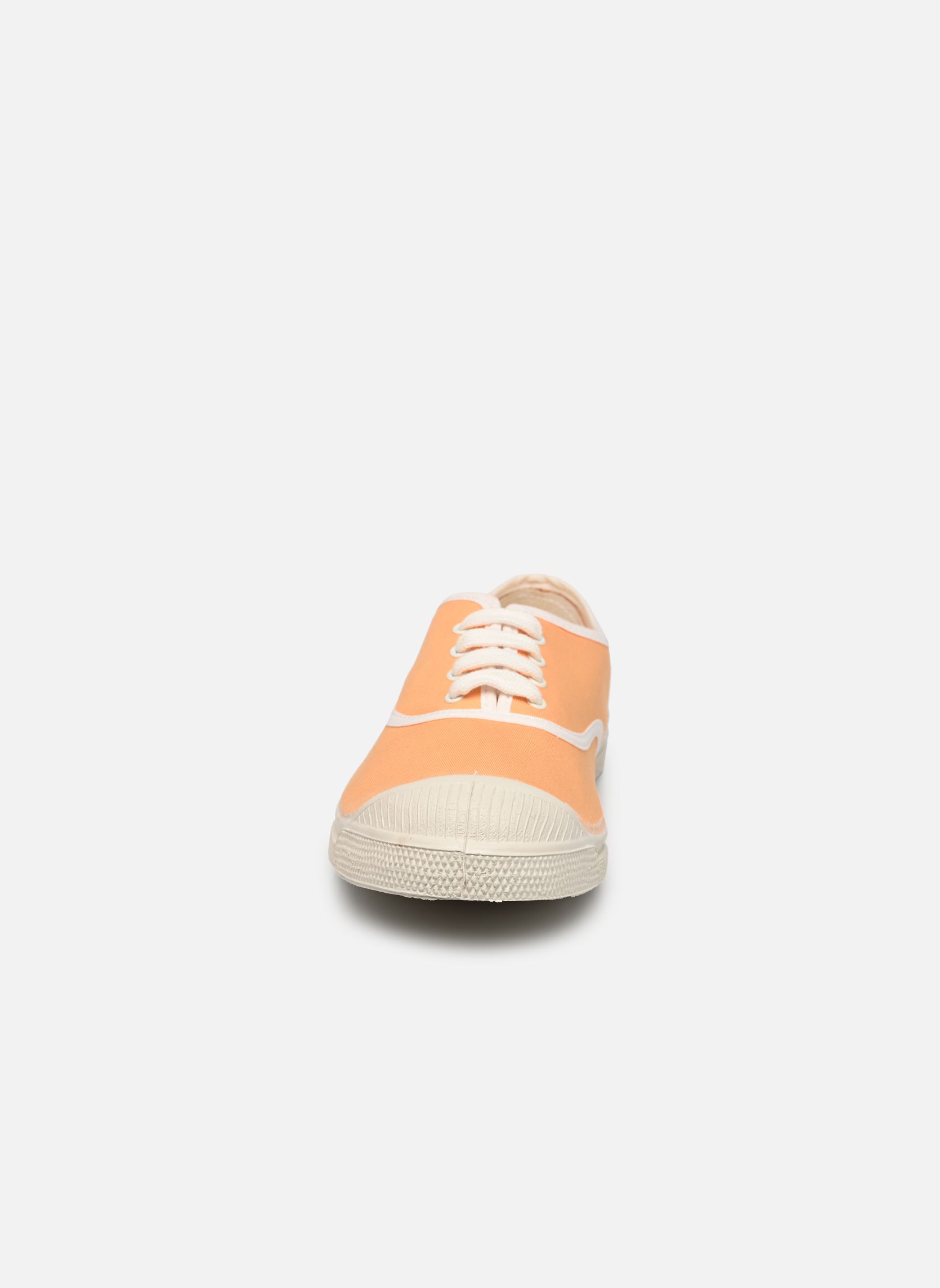 Leinen-Sneaker Tennis Canvas Vintage W damen gelb Bensimon Leinen-Sneaker Tennis Canvas Vintage W damen gelb ABRICOT