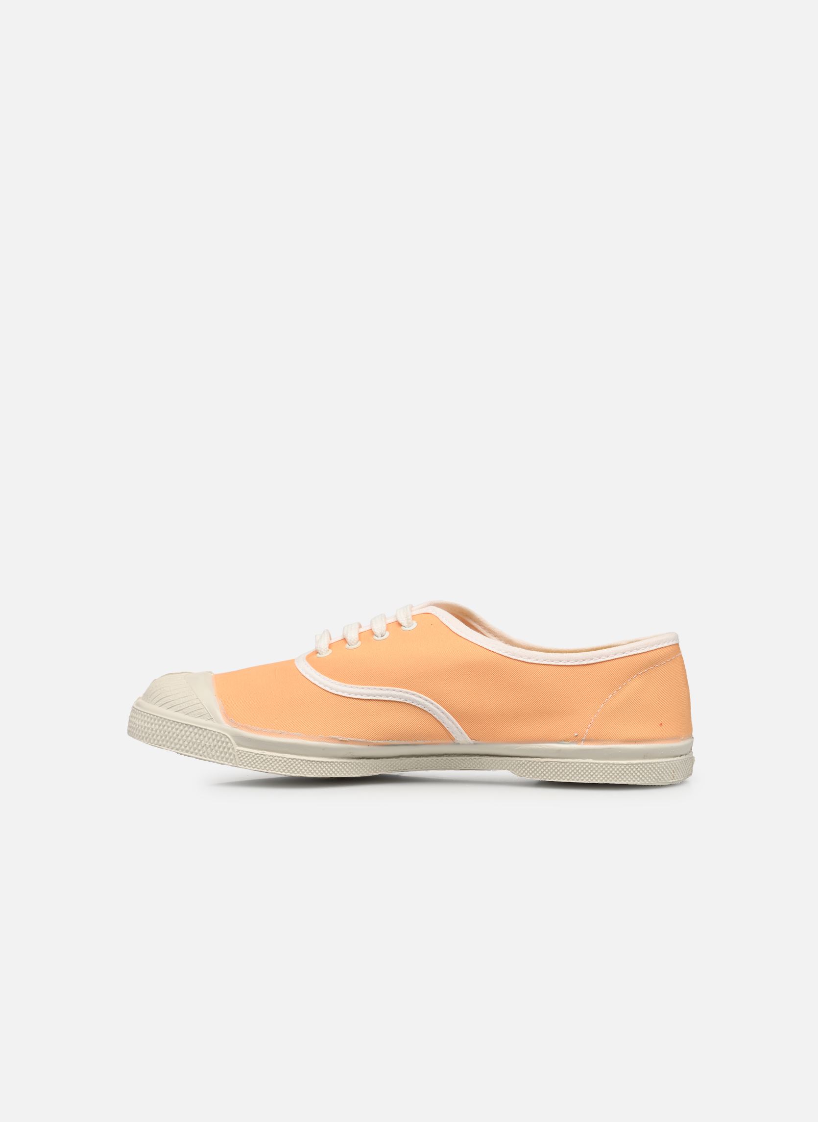 Leinen-Sneaker Tennis Canvas Vintage W damen gelb Bensimon Leinen-Sneaker Tennis Canvas Vintage W damen gelb ABRICOT