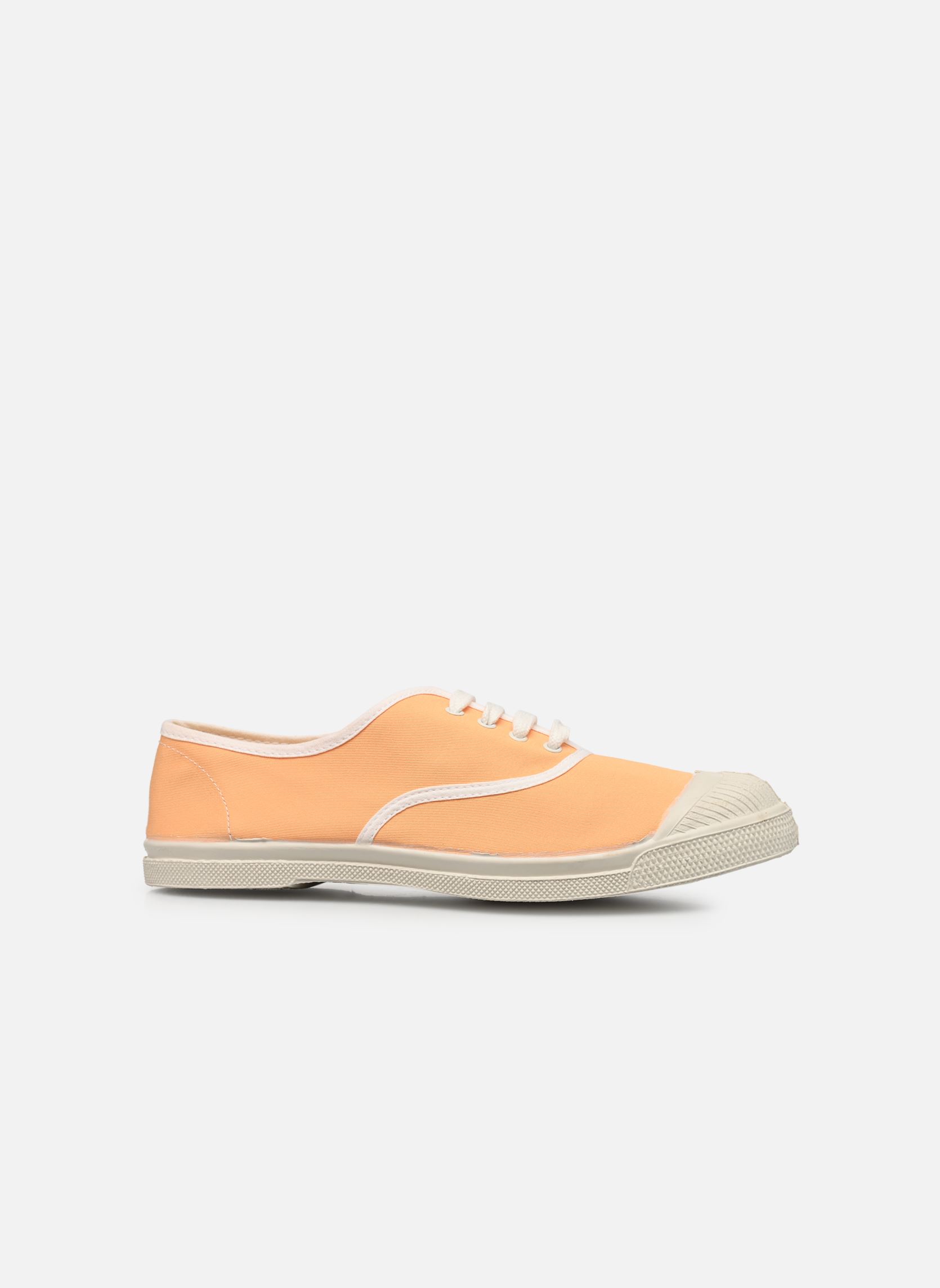 Leinen-Sneaker Tennis Canvas Vintage W damen gelb Bensimon Leinen-Sneaker Tennis Canvas Vintage W damen gelb ABRICOT