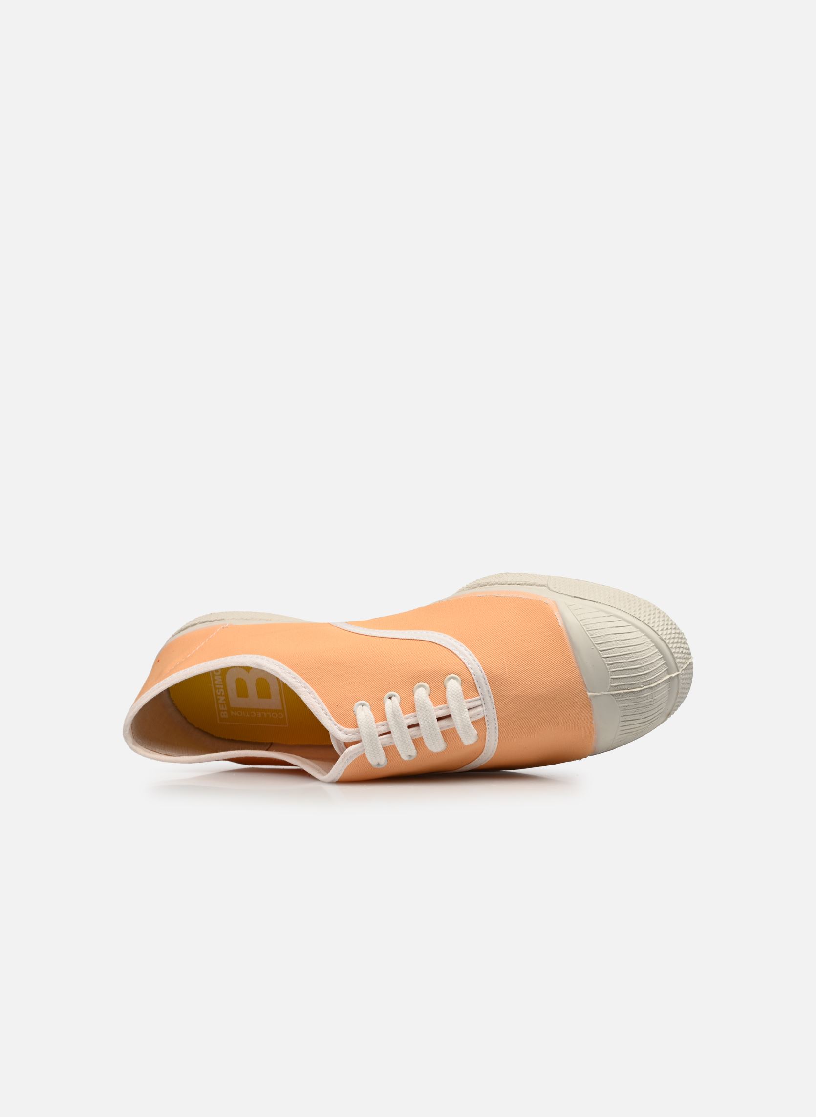 Leinen-Sneaker Tennis Canvas Vintage W damen gelb Bensimon Leinen-Sneaker Tennis Canvas Vintage W damen gelb ABRICOT