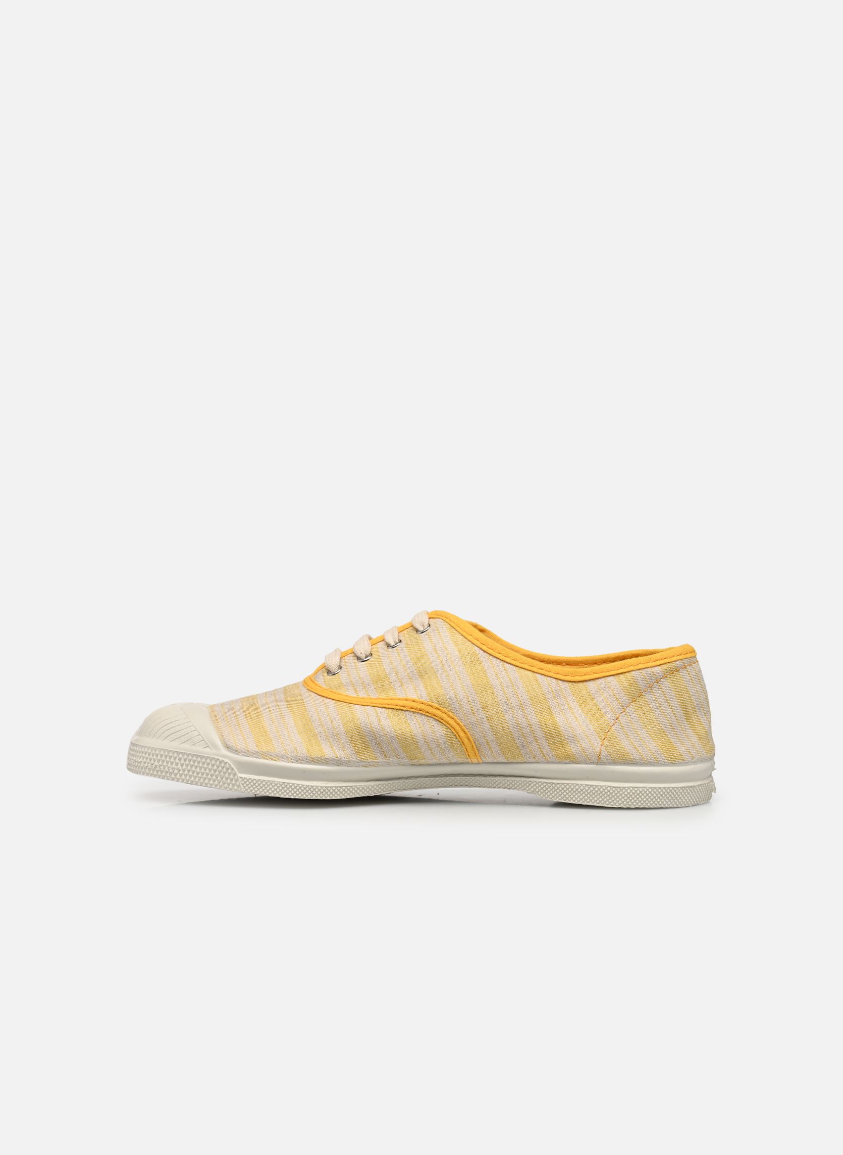 Leinen-Sneaker Tennis Rayure Transat W damen gelb Bensimon Leinen-Sneaker Tennis Rayure Transat W damen gelb JAUNE