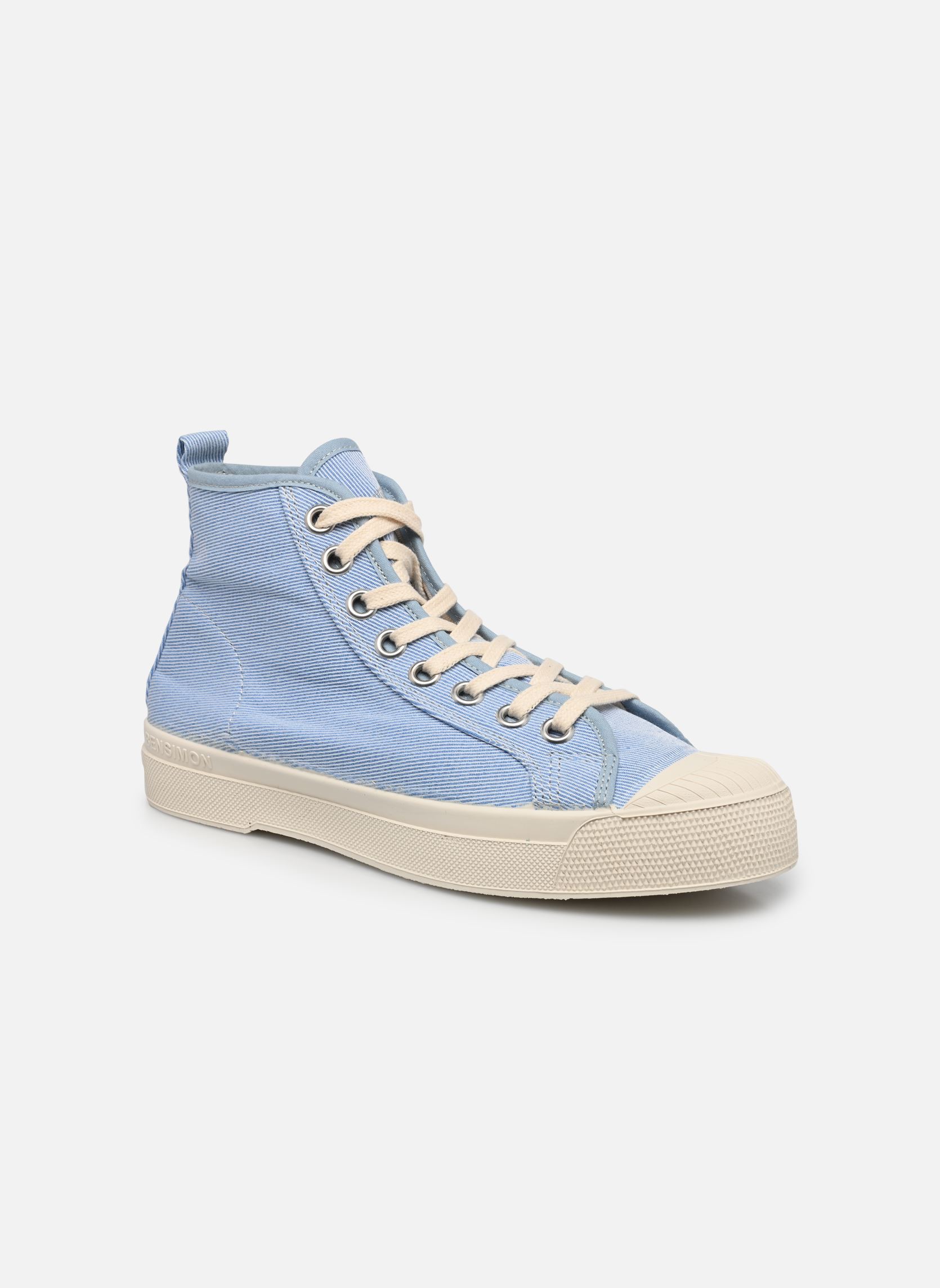 Leinen-Sneaker Stella B79 Denim Recycle W damen blau Bensimon Leinen-Sneaker Stella B79 Denim Recycle W damen blau BLEU