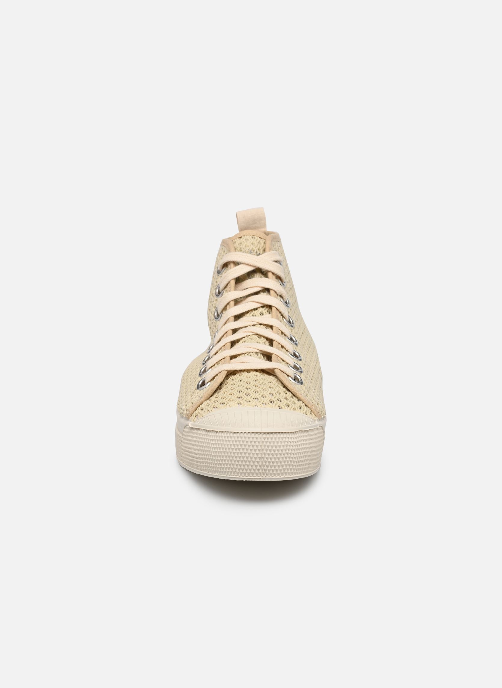 Baskets toile Stella B79 Nid D Abeille W femme blanc Bensimon Baskets toile Stella B79 Nid D Abeille W femme blanc ECRU