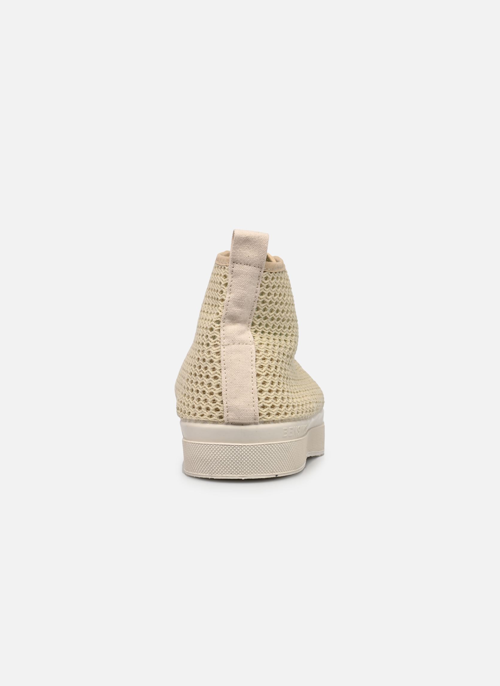Baskets toile Stella B79 Nid D Abeille W femme blanc Bensimon Baskets toile Stella B79 Nid D Abeille W femme blanc ECRU