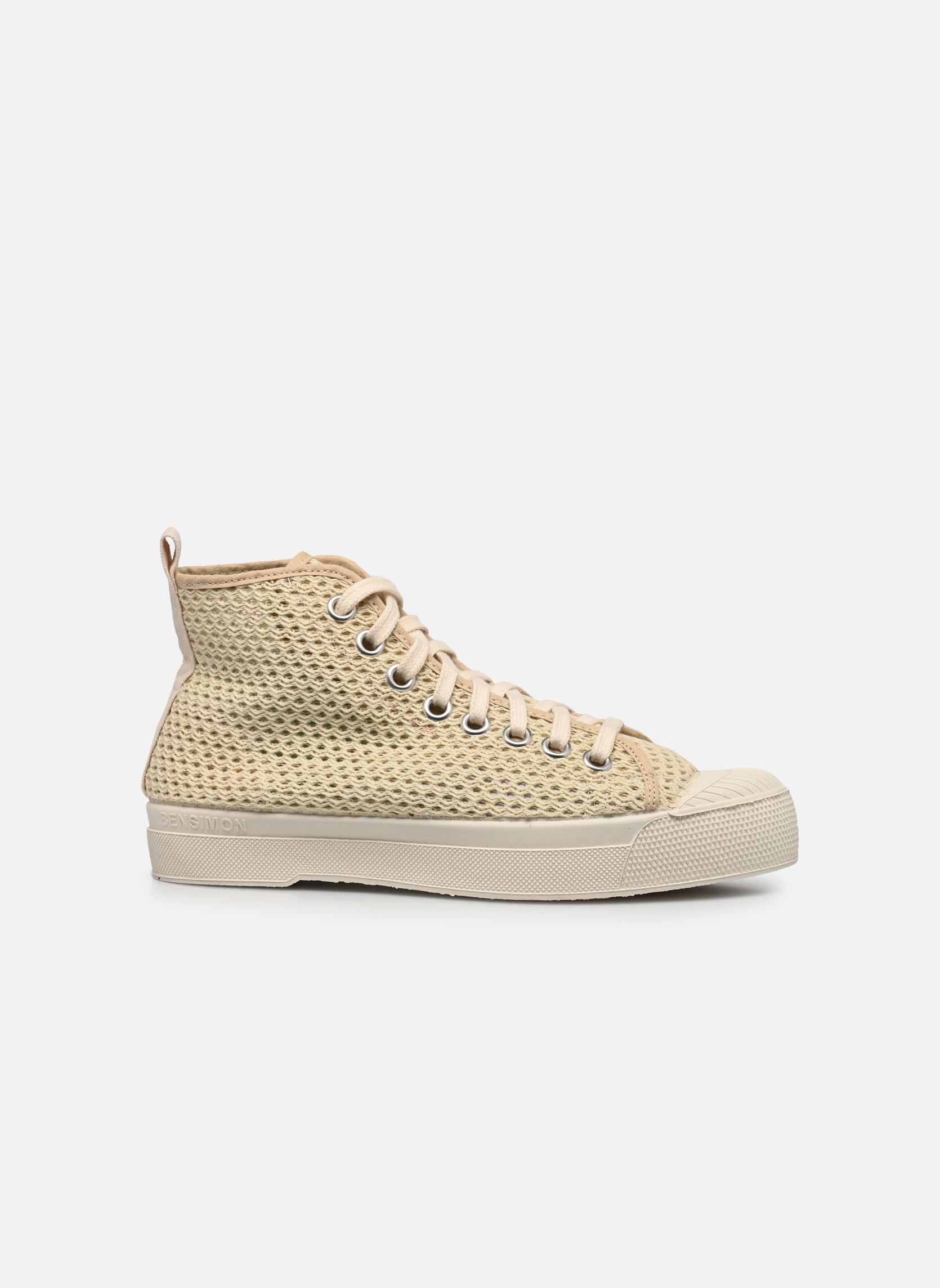 Baskets toile Stella B79 Nid D Abeille W femme blanc Bensimon Baskets toile Stella B79 Nid D Abeille W femme blanc ECRU