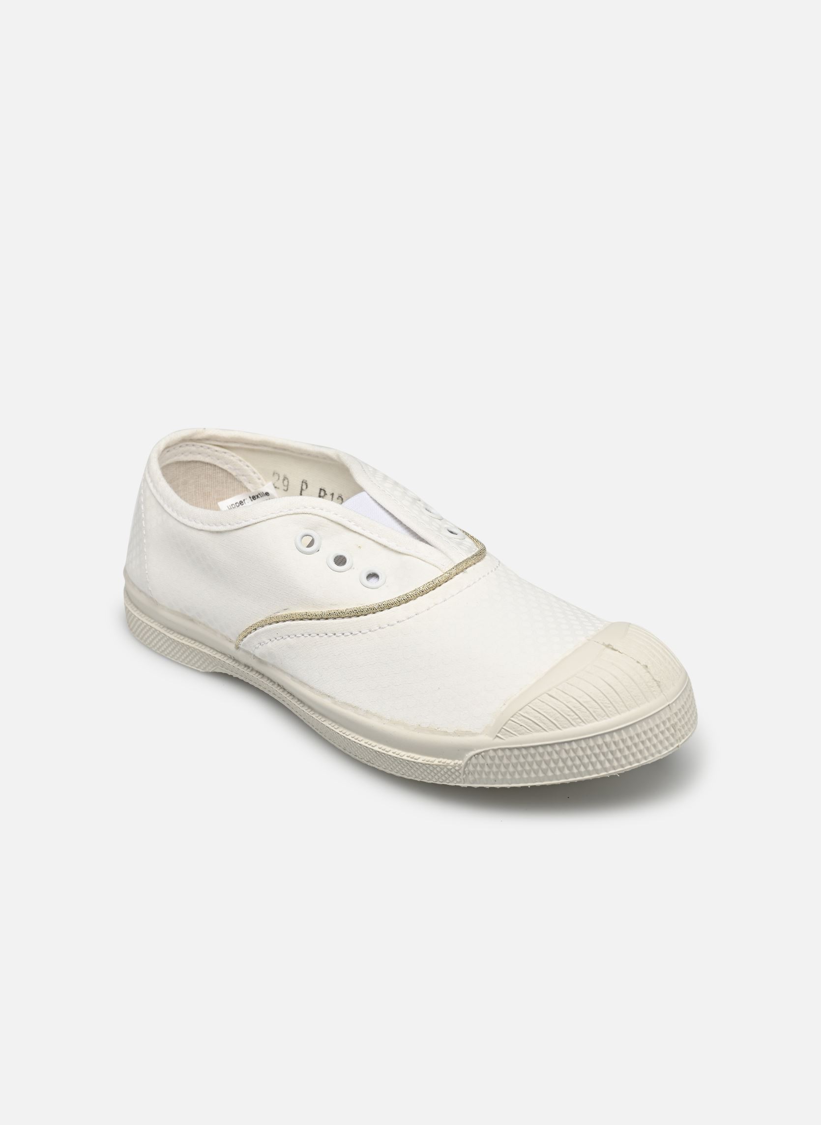 Niedrige Sneaker Elly Little Shiny Dot mädchen weiß Bensimon Niedrige Sneaker Elly Little Shiny Dot mädchen weiß POIS BLANC
