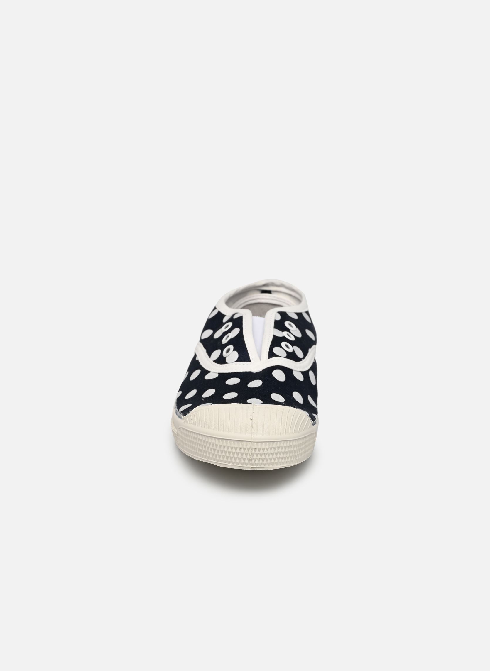 Niedrige Sneaker Elly Navy Dot mädchen blau Bensimon Niedrige Sneaker Elly Navy Dot mädchen blau POIS MARINE