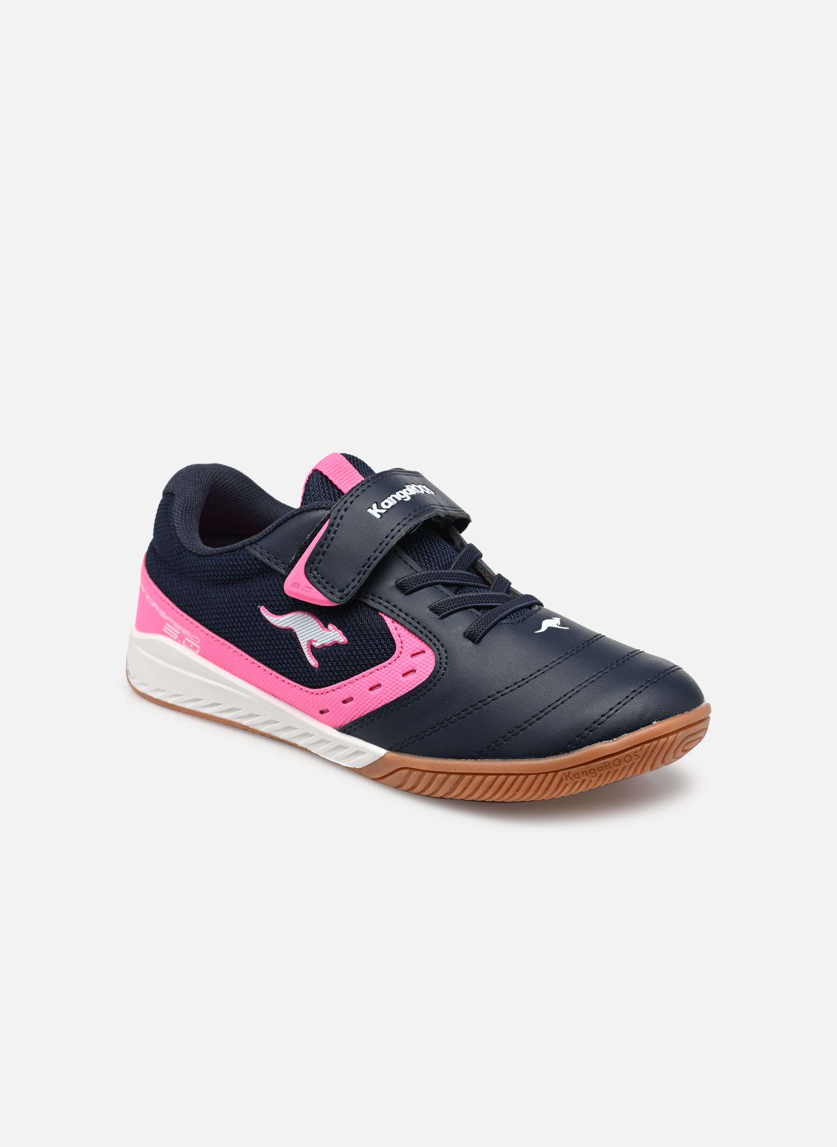Zapatillas bajas K5-Court EV niña azul Kangaroos Zapatillas bajas K5-Court EV niña azul DK NAVY/NEON PINK