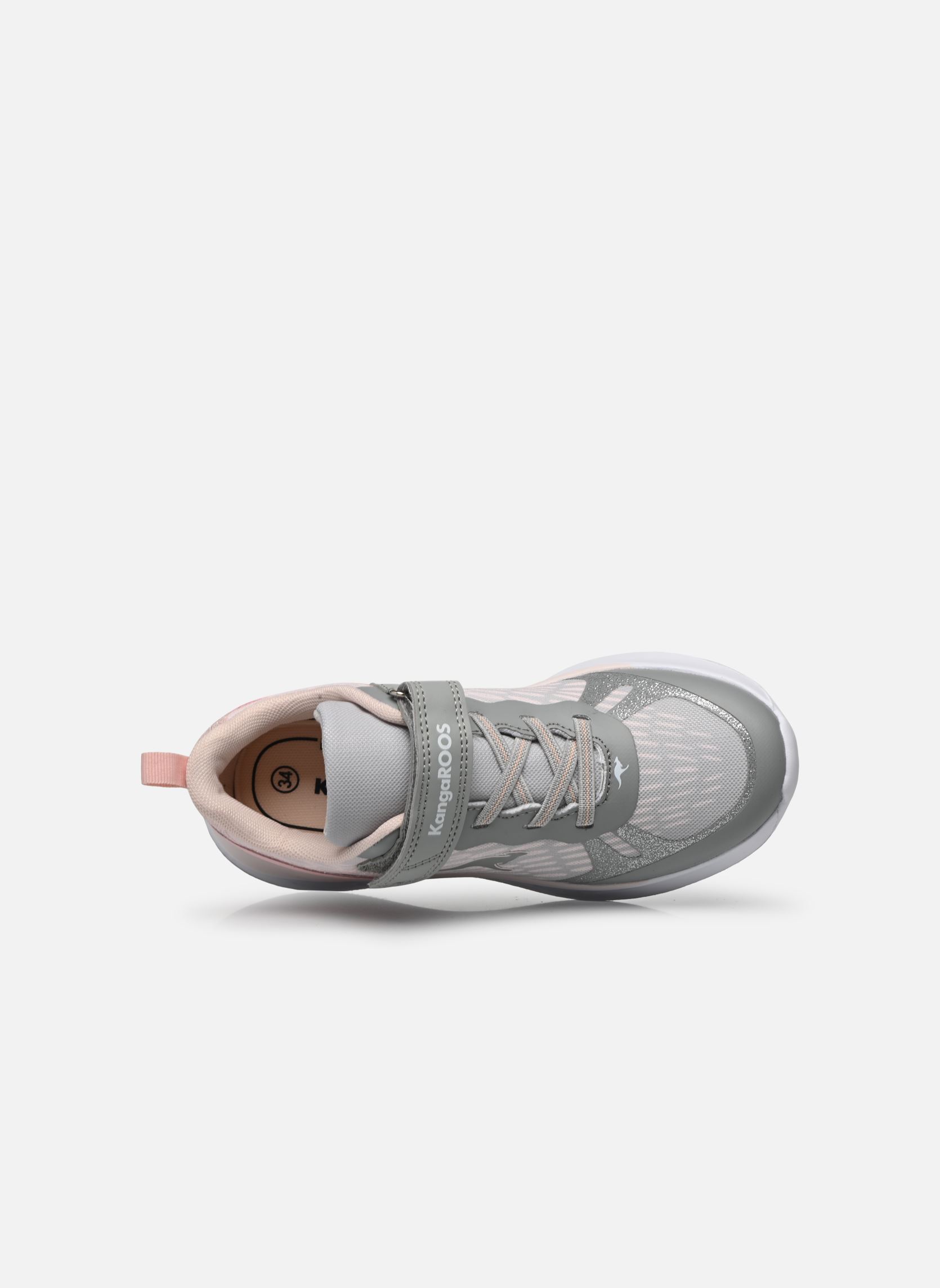 Niedrige Sneaker KQ-Splish EV mädchen grau Kangaroos Niedrige Sneaker KQ-Splish EV mädchen grau VAPOR GREY/FROST PINK