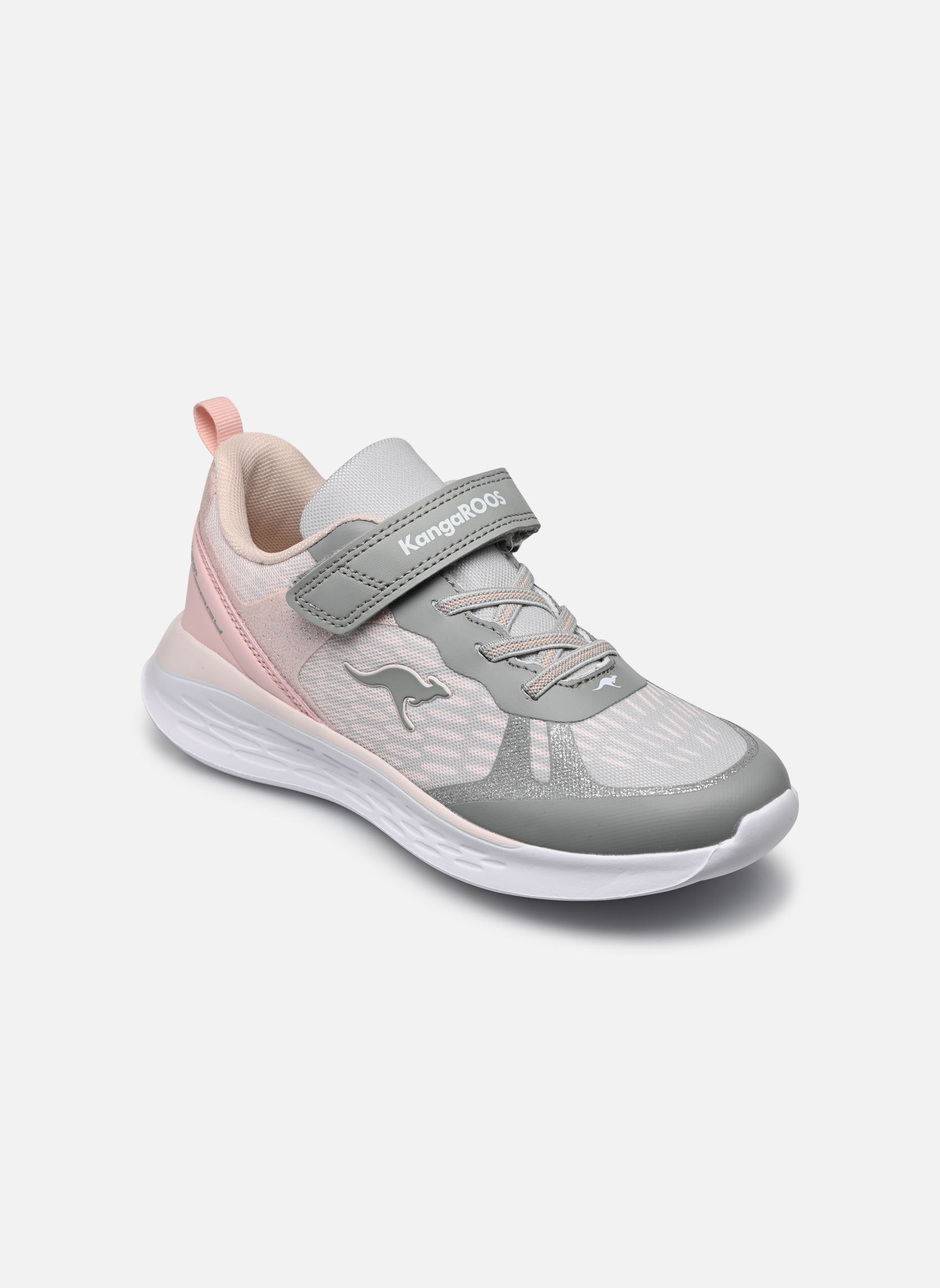 Niedrige Sneaker KQ-Splish EV mädchen grau Kangaroos Niedrige Sneaker KQ-Splish EV mädchen grau VAPOR GREY/FROST PINK