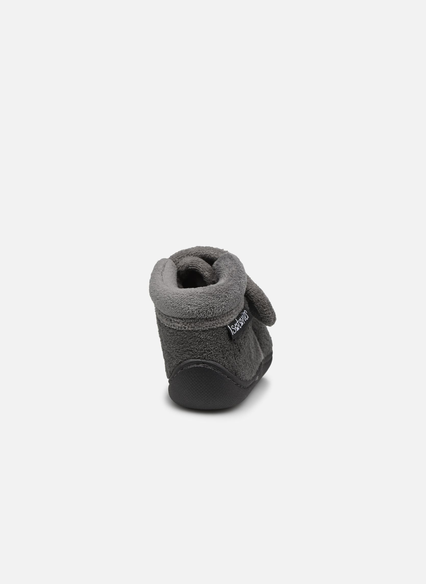 Chaussons Bottillons Velcro Garcon - Micro-Eponge garçon gris Isotoner Chaussons Bottillons Velcro Garcon - Micro-Eponge garçon gris GRIS 2