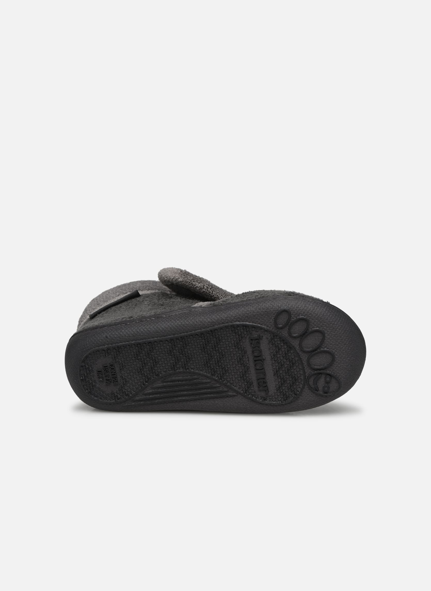 Chaussons Bottillons Velcro Garcon - Micro-Eponge garçon gris Isotoner Chaussons Bottillons Velcro Garcon - Micro-Eponge garçon gris GRIS 2