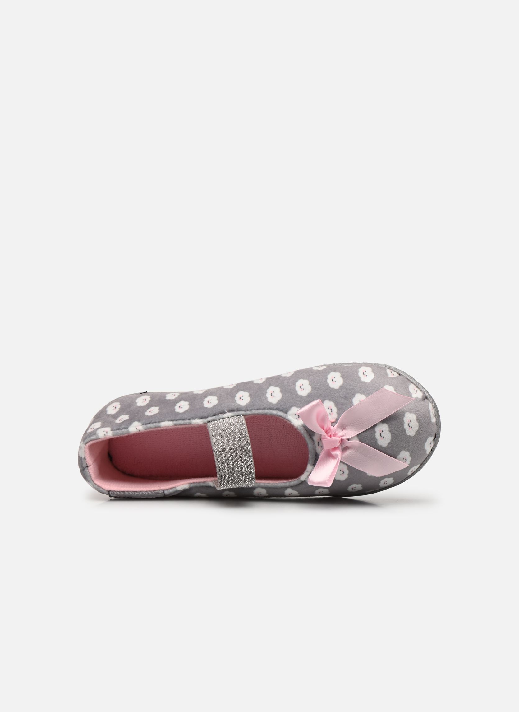 Chaussons Ballerines fille gris Isotoner Chaussons Ballerines fille gris NUAGE