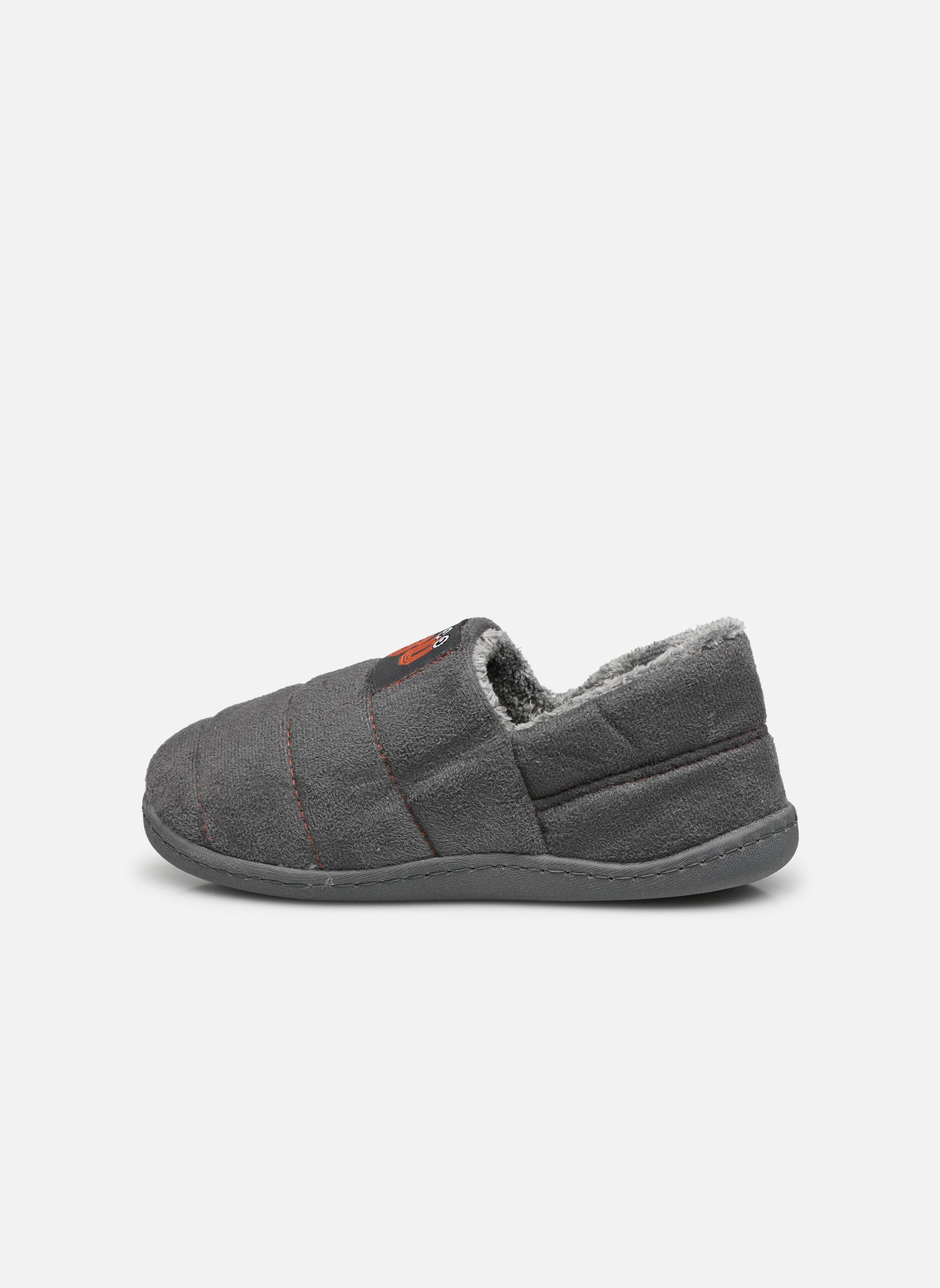 Hausschuhe Mocassins - Suedine jungen grau Isotoner Hausschuhe Mocassins - Suedine jungen grau GRIS