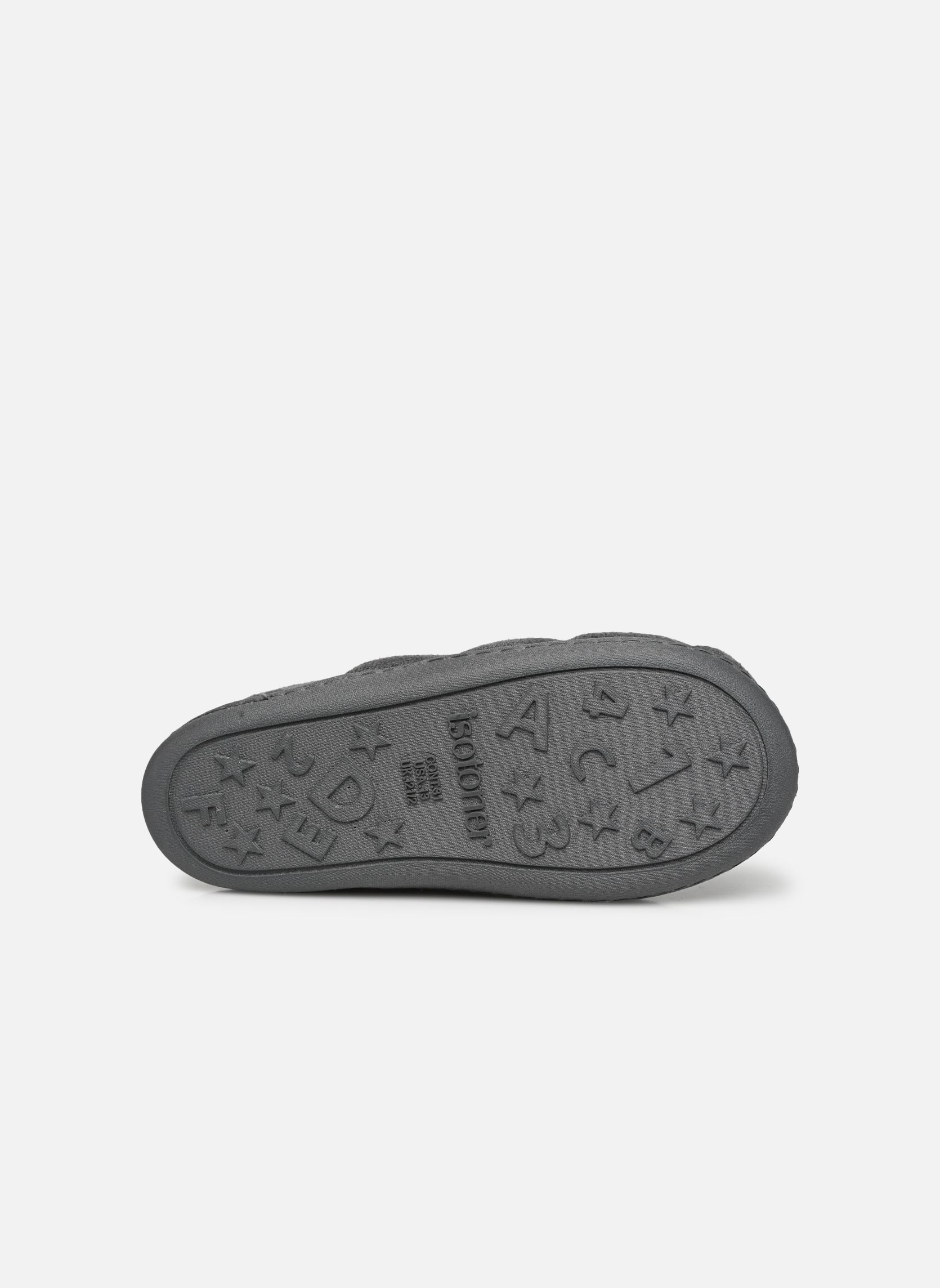 Hausschuhe Mocassins - Suedine jungen grau Isotoner Hausschuhe Mocassins - Suedine jungen grau GRIS