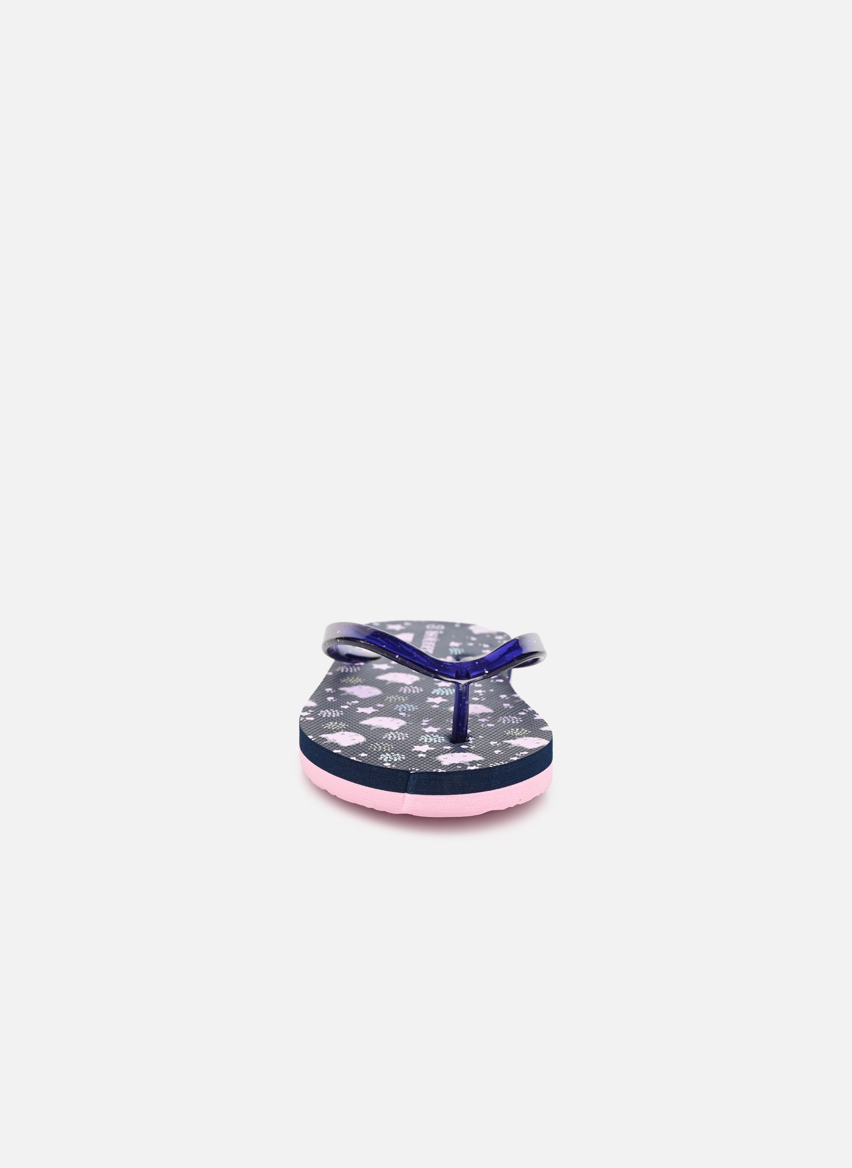 Flip-Flops Tong Fille mädchen blau Isotoner Flip-Flops Tong Fille mädchen blau MARINE