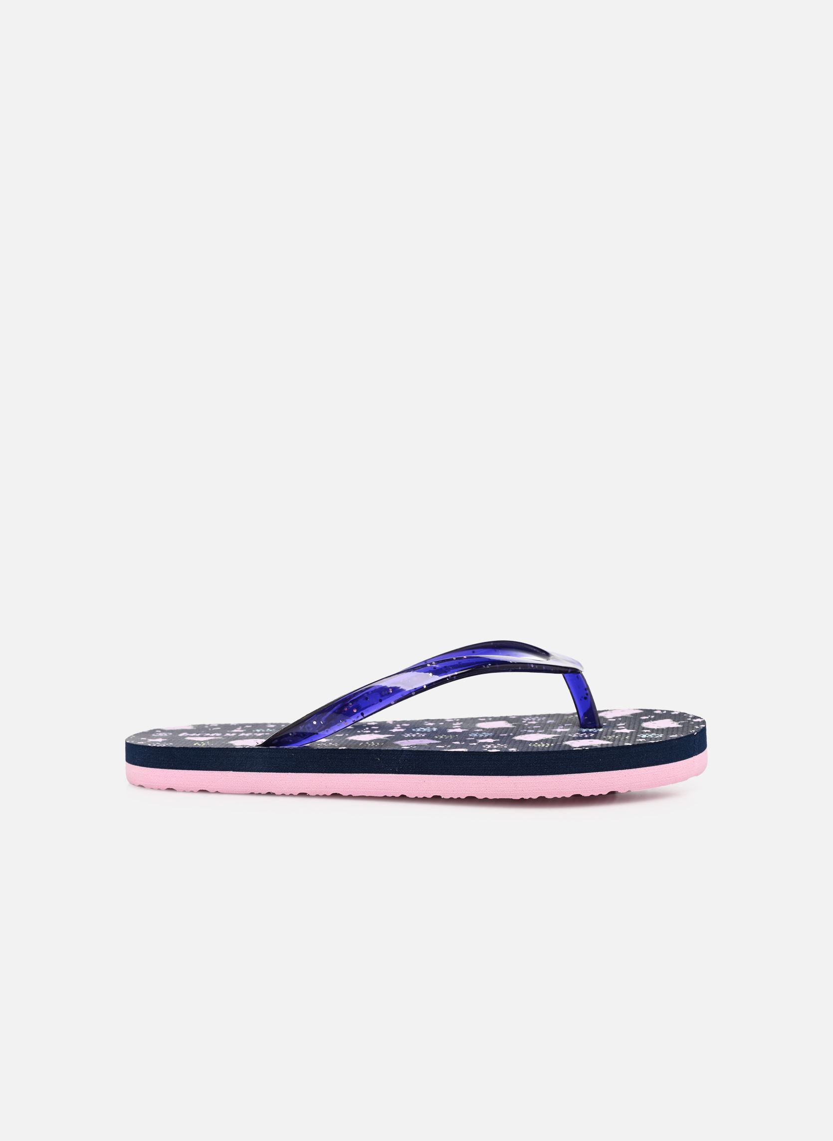 Flip-Flops Tong Fille mädchen blau Isotoner Flip-Flops Tong Fille mädchen blau MARINE