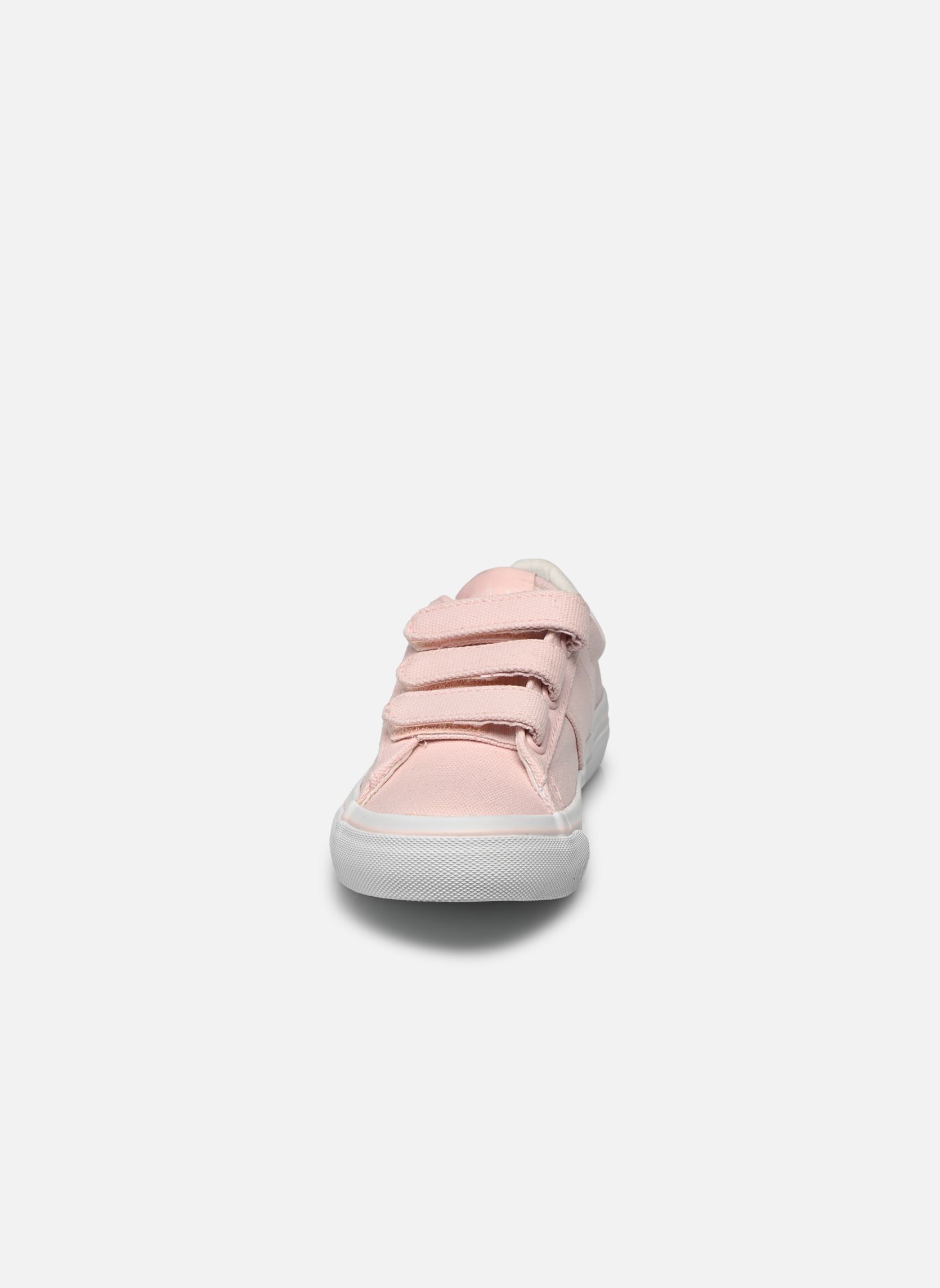 Baskets basses Sayer EZ fille rose Polo Ralph Lauren Baskets basses Sayer EZ fille rose LIGHT PINK CANVAS W/ PAPERWHIT