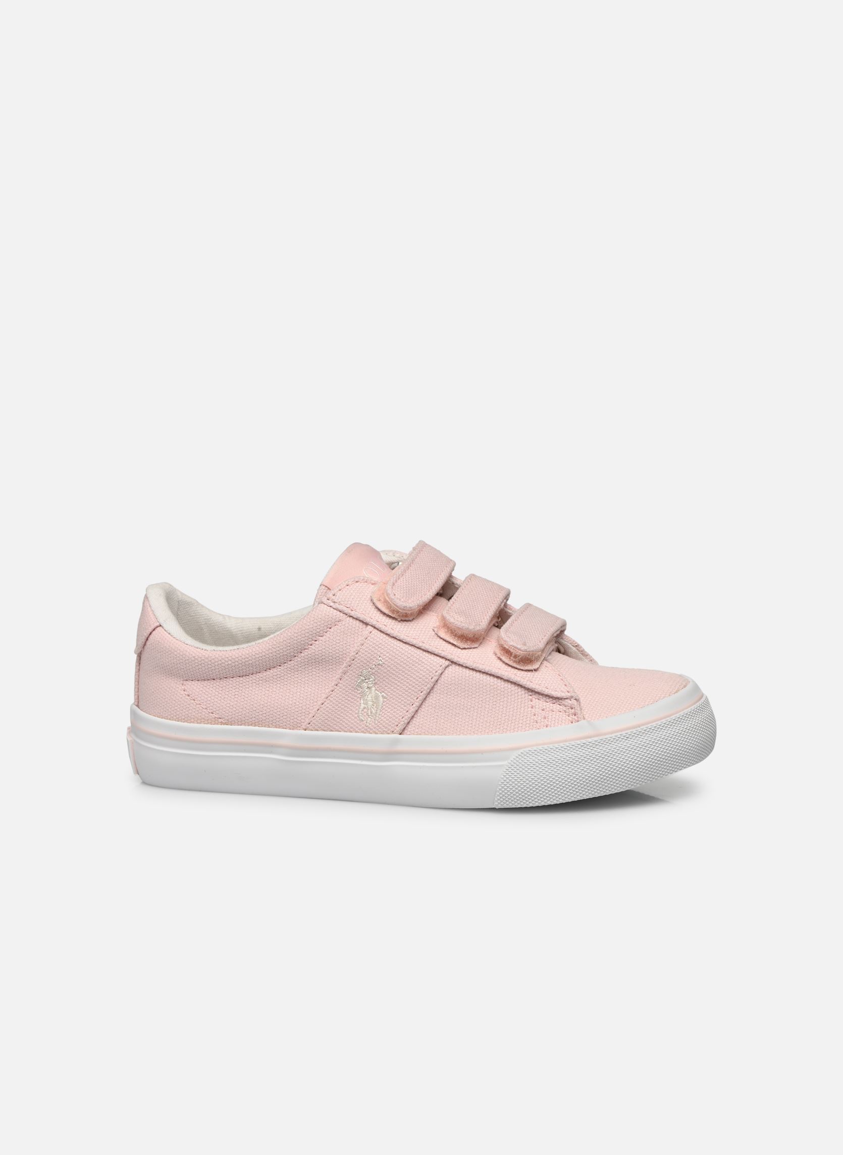 Baskets basses Sayer EZ fille rose Polo Ralph Lauren Baskets basses Sayer EZ fille rose LIGHT PINK CANVAS W/ PAPERWHIT