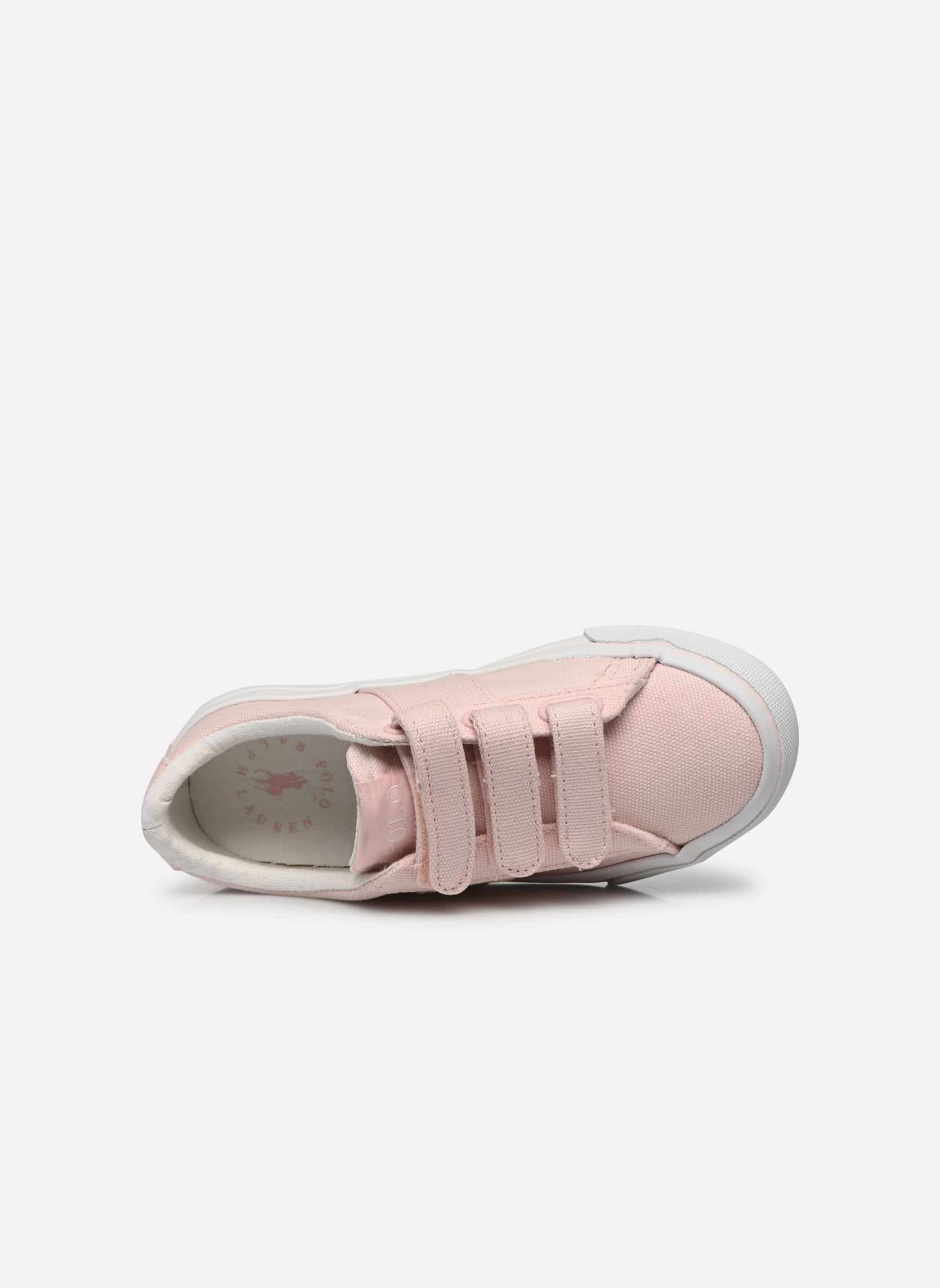 Baskets basses Sayer EZ fille rose Polo Ralph Lauren Baskets basses Sayer EZ fille rose LIGHT PINK CANVAS W/ PAPERWHIT