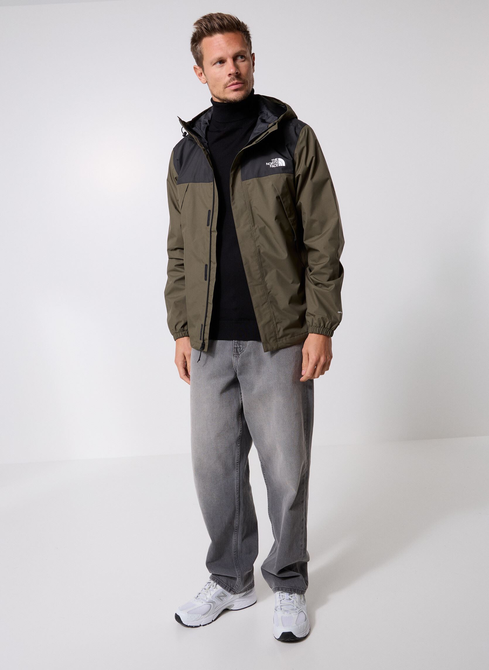 Vestes imperméables M Antora Jacket homme vert The North Face Vestes imperméables M Antora Jacket homme vert NEW TAUPE GREEN/TNF BLACK