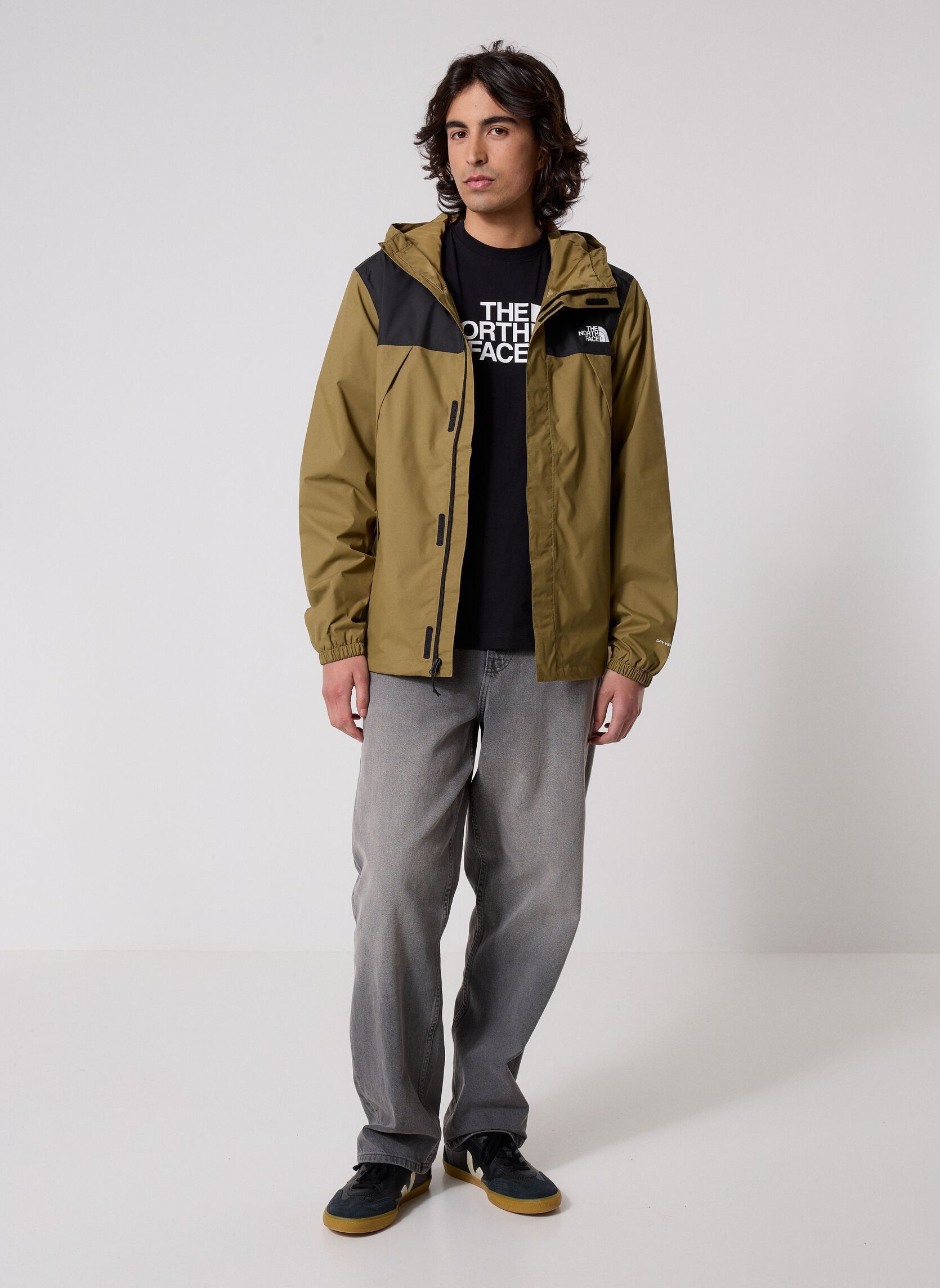 Wasserdichte Jacken M Antora Jacket herren gelb The North Face Wasserdichte Jacken M Antora Jacket herren gelb CEDAR/TNF BLACK