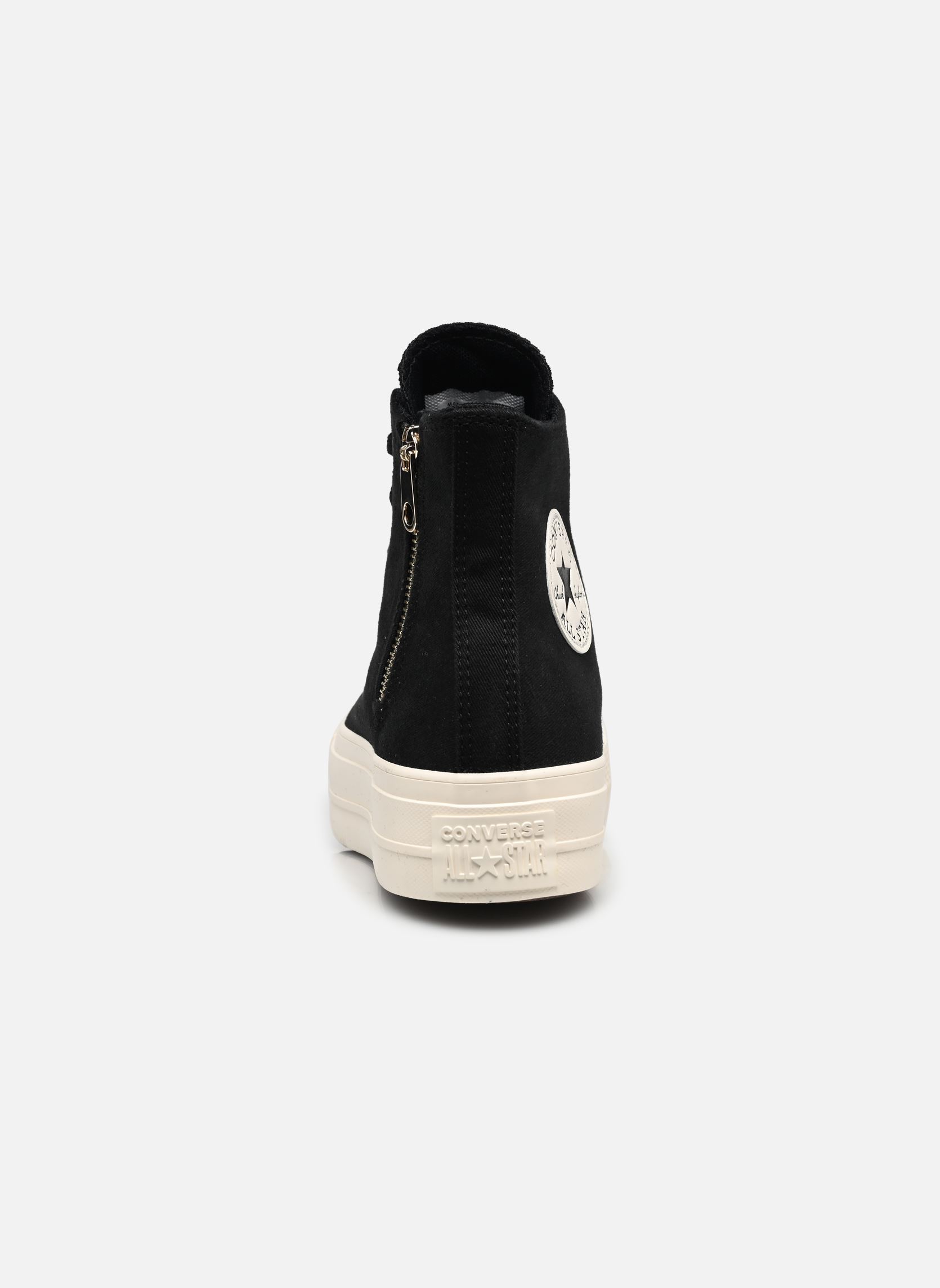 Baskets toile Chuck Taylor All Star Lift Hi femme noir Converse Baskets toile Chuck Taylor All Star Lift Hi femme noir BLACK/BLACK/EGRET