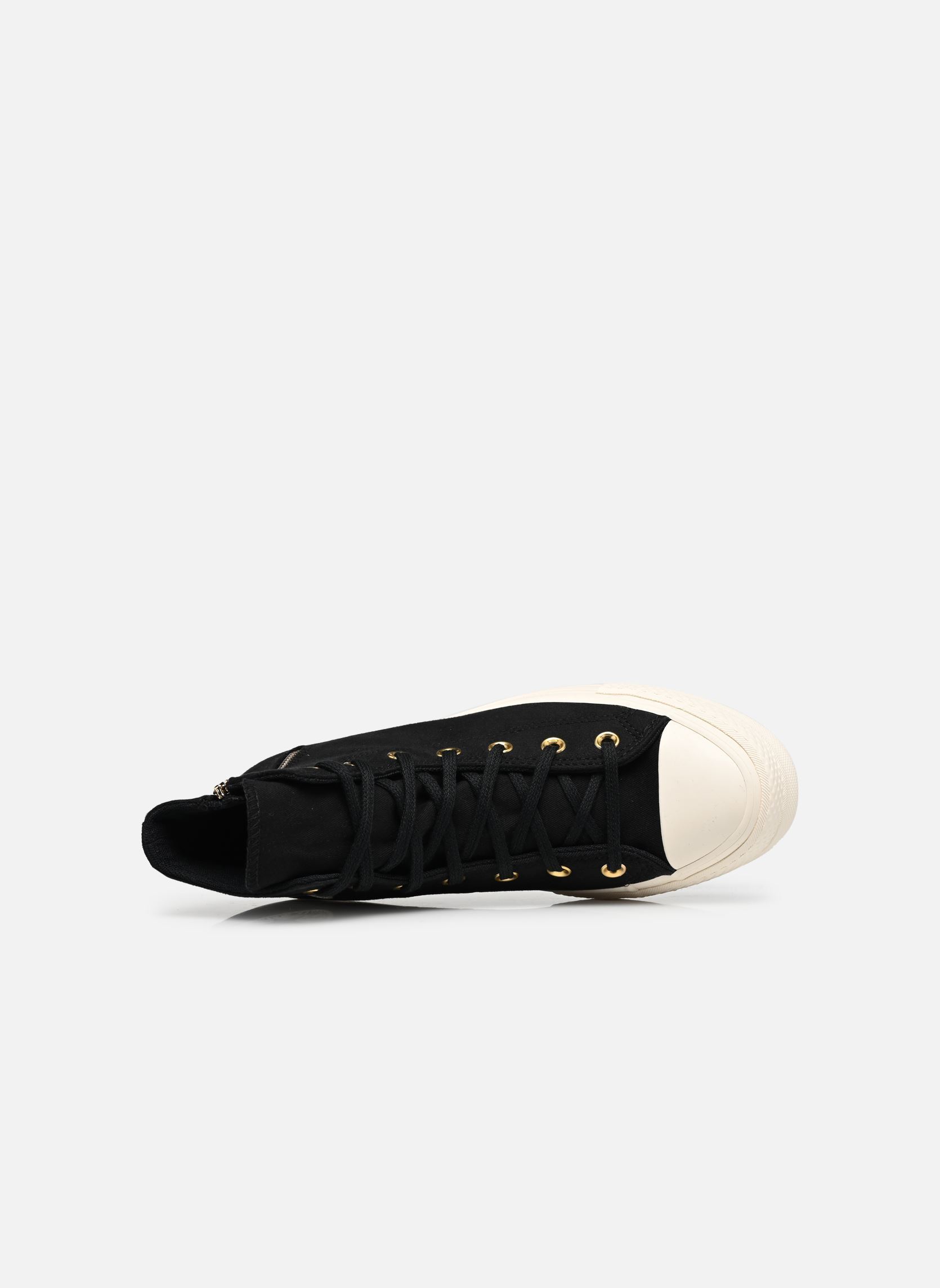 Baskets toile Chuck Taylor All Star Lift Hi femme noir Converse Baskets toile Chuck Taylor All Star Lift Hi femme noir BLACK/BLACK/EGRET