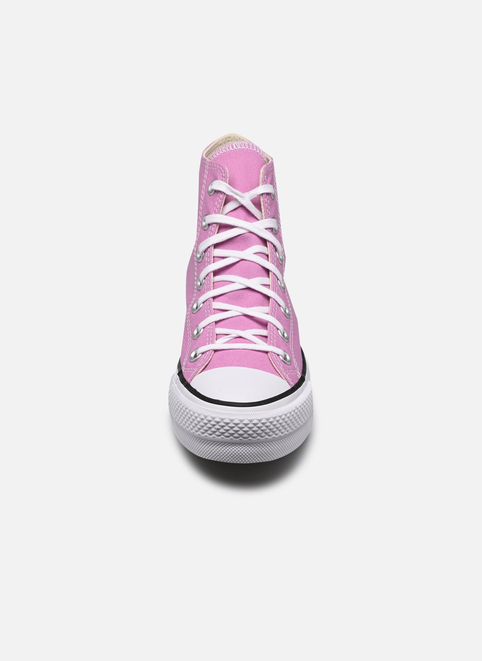 Baskets toile Chuck Taylor All Star Lift Hi femme rose Converse Baskets toile Chuck Taylor All Star Lift Hi femme rose XOXO PINK/WHITE/BLACK