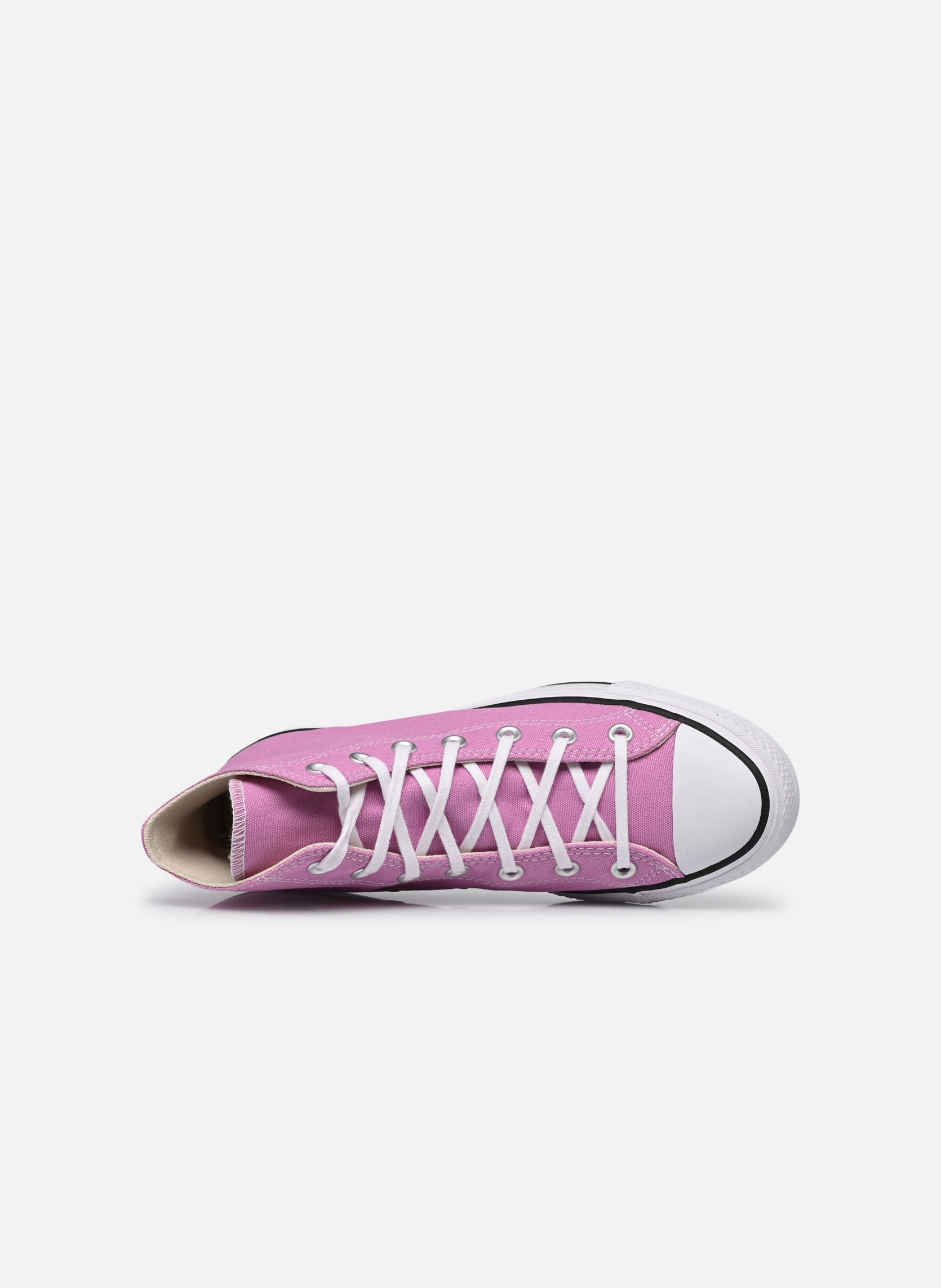 Baskets toile Chuck Taylor All Star Lift Hi femme rose Converse Baskets toile Chuck Taylor All Star Lift Hi femme rose XOXO PINK/WHITE/BLACK