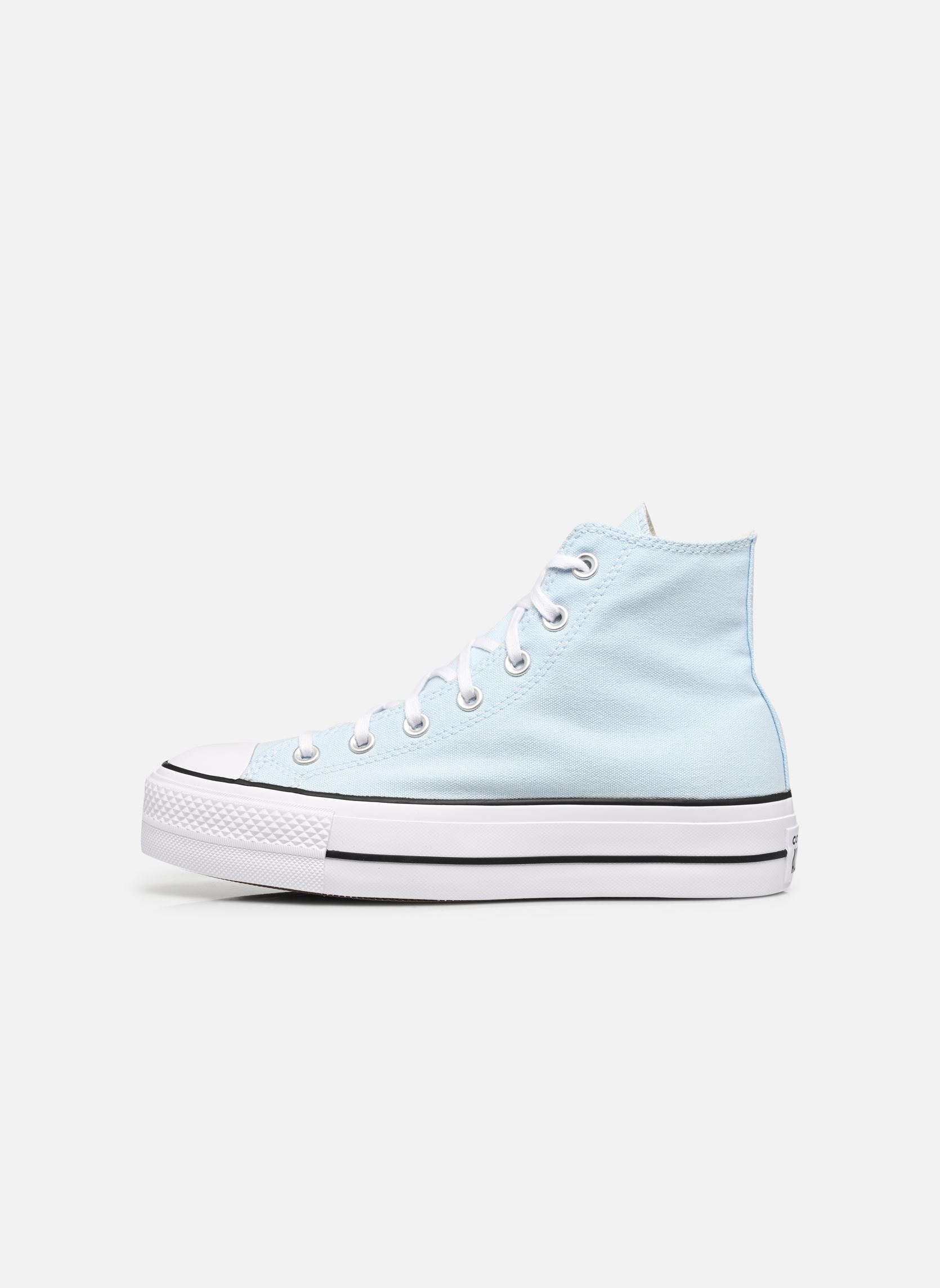 Baskets toile Chuck Taylor All Star Lift Hi femme bleu Converse Baskets toile Chuck Taylor All Star Lift Hi femme bleu COLD TOUCH/WHITE/BLACK