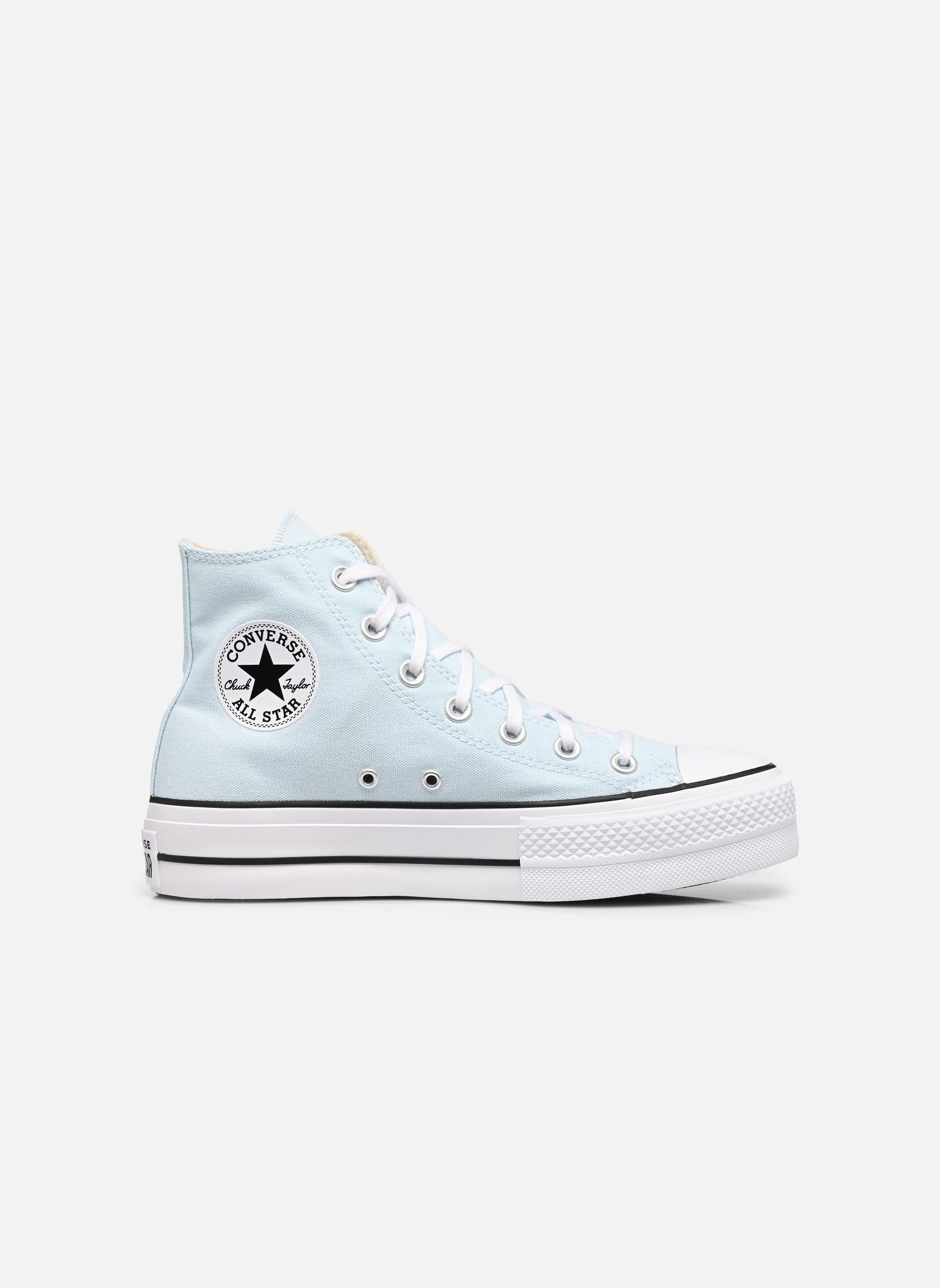 Baskets toile Chuck Taylor All Star Lift Hi femme bleu Converse Baskets toile Chuck Taylor All Star Lift Hi femme bleu COLD TOUCH/WHITE/BLACK