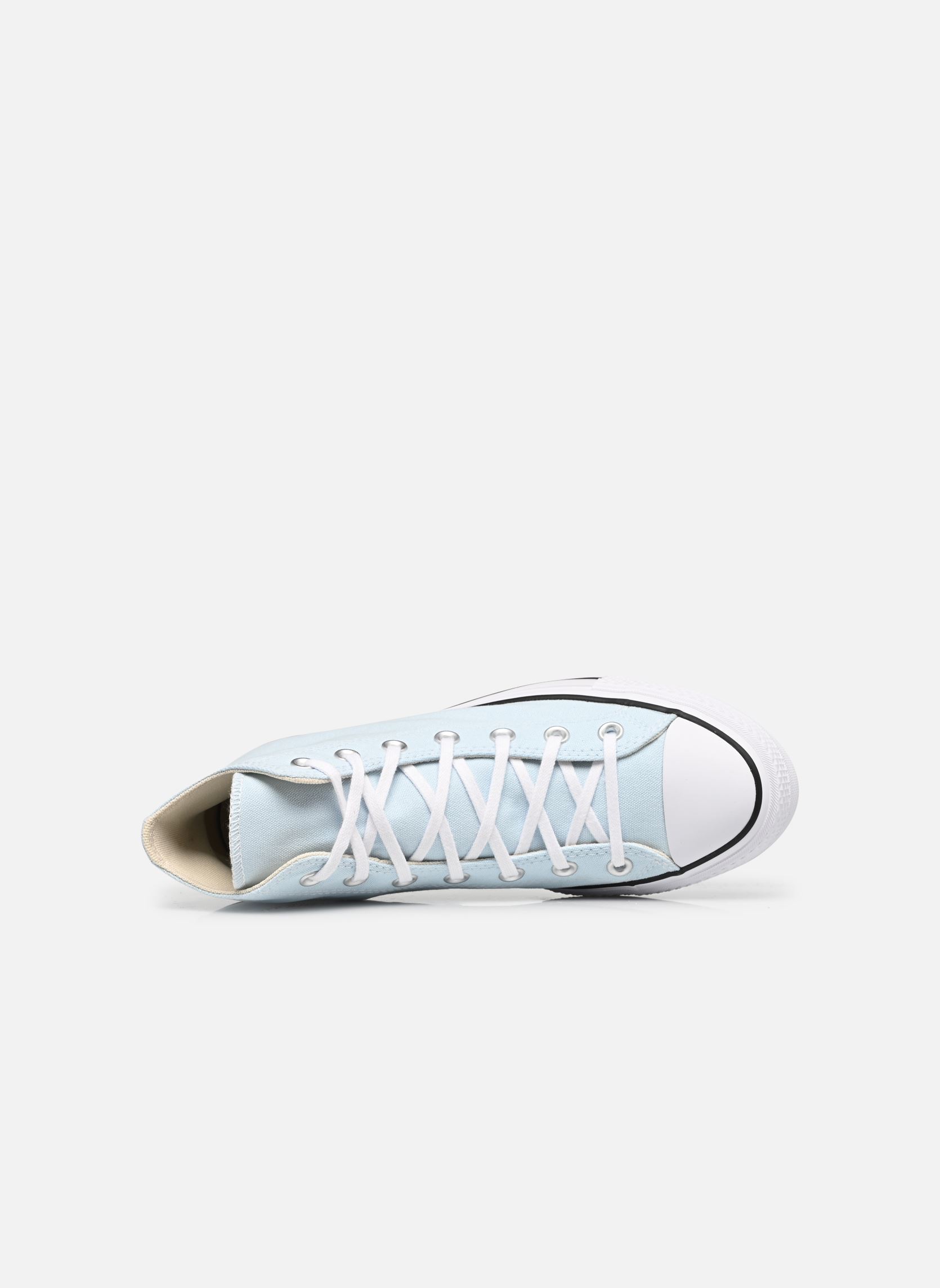 Baskets toile Chuck Taylor All Star Lift Hi femme bleu Converse Baskets toile Chuck Taylor All Star Lift Hi femme bleu COLD TOUCH/WHITE/BLACK