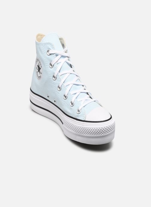 Converse Baskets toile Chuck Taylor All Star Lift Hi femme bleu