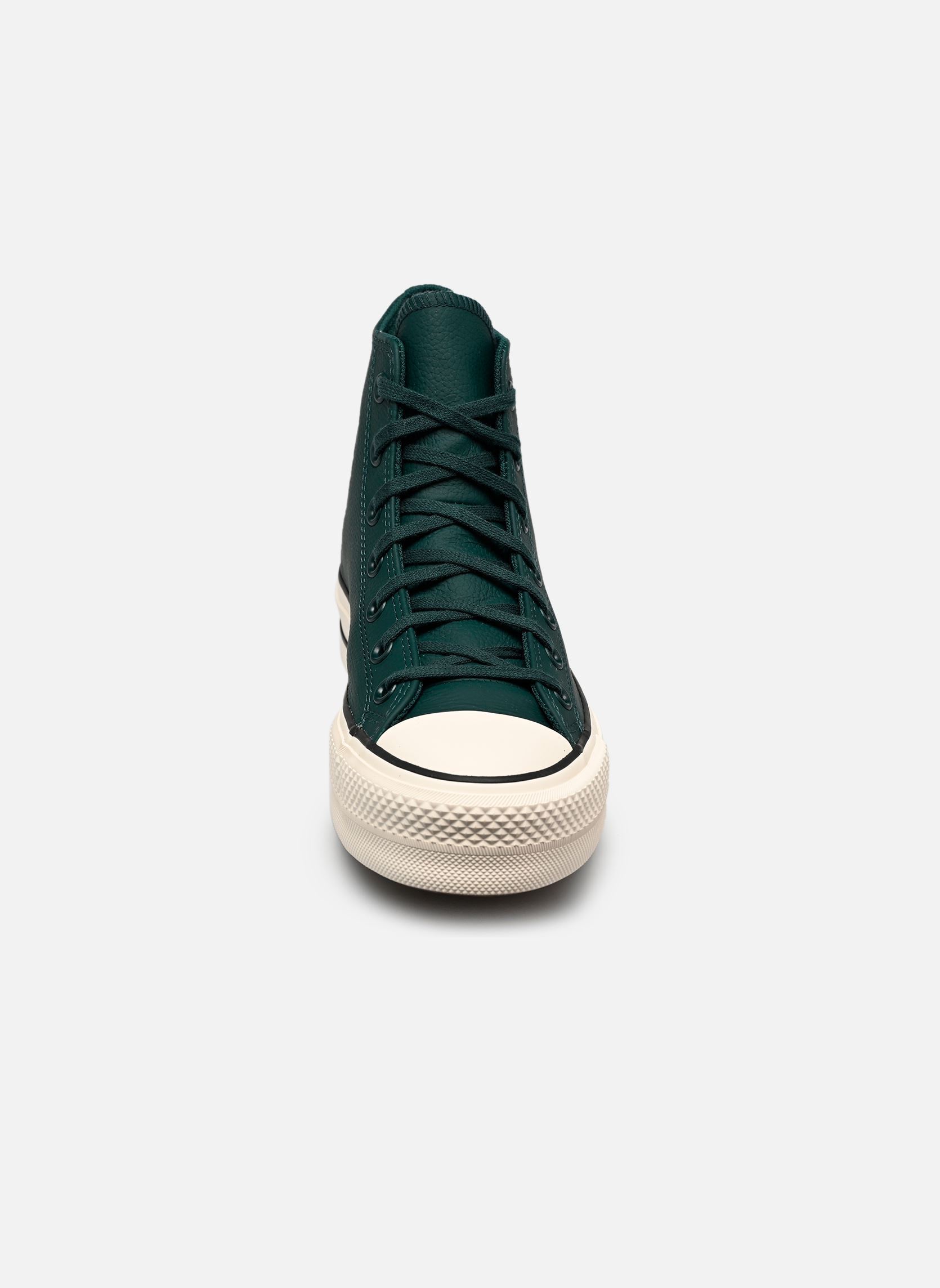 Baskets toile Chuck Taylor All Star Lift Hi femme vert Converse Baskets toile Chuck Taylor All Star Lift Hi femme vert STEELY PINE/EGRET/BLACK