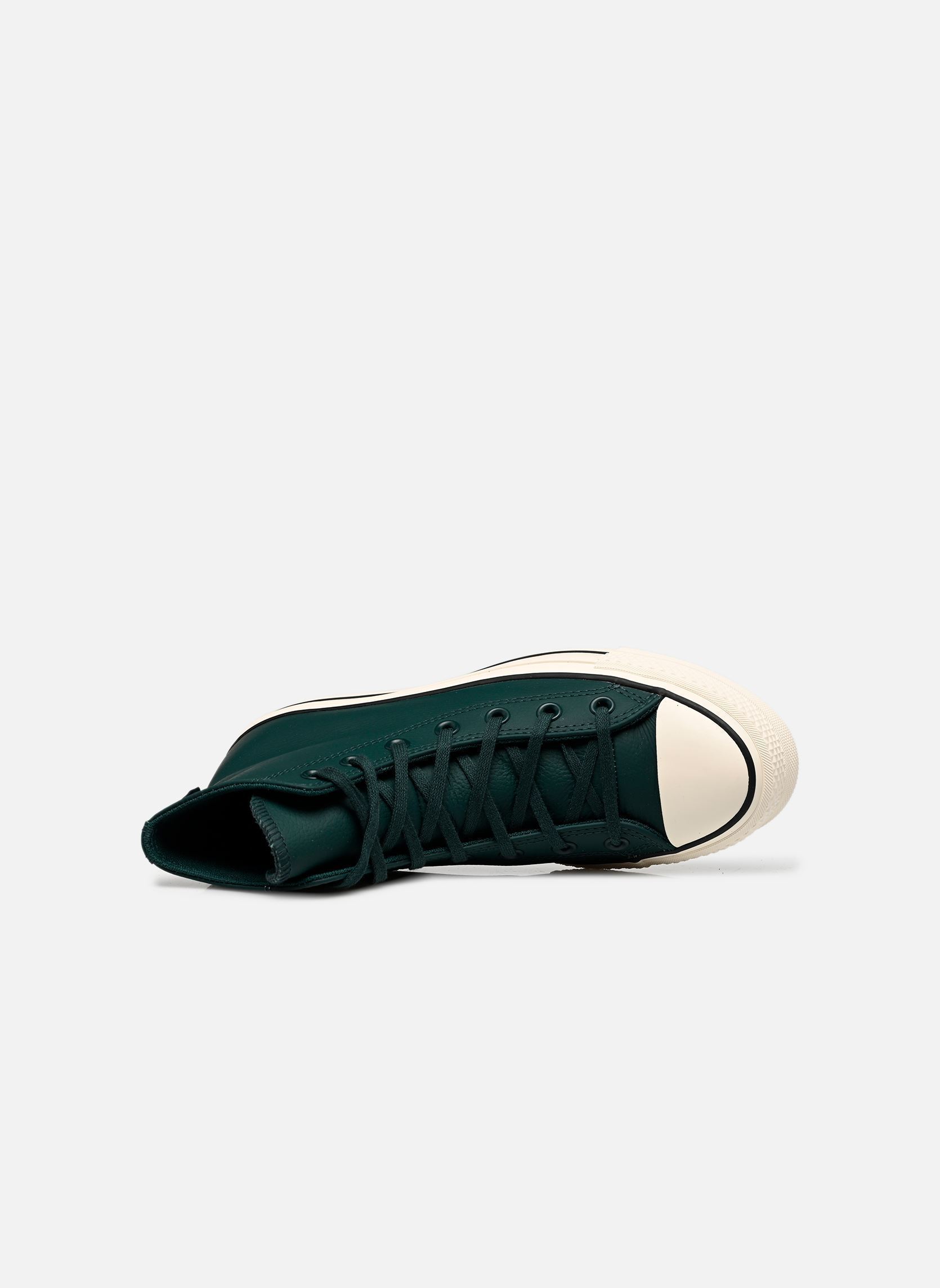 Baskets toile Chuck Taylor All Star Lift Hi femme vert Converse Baskets toile Chuck Taylor All Star Lift Hi femme vert STEELY PINE/EGRET/BLACK