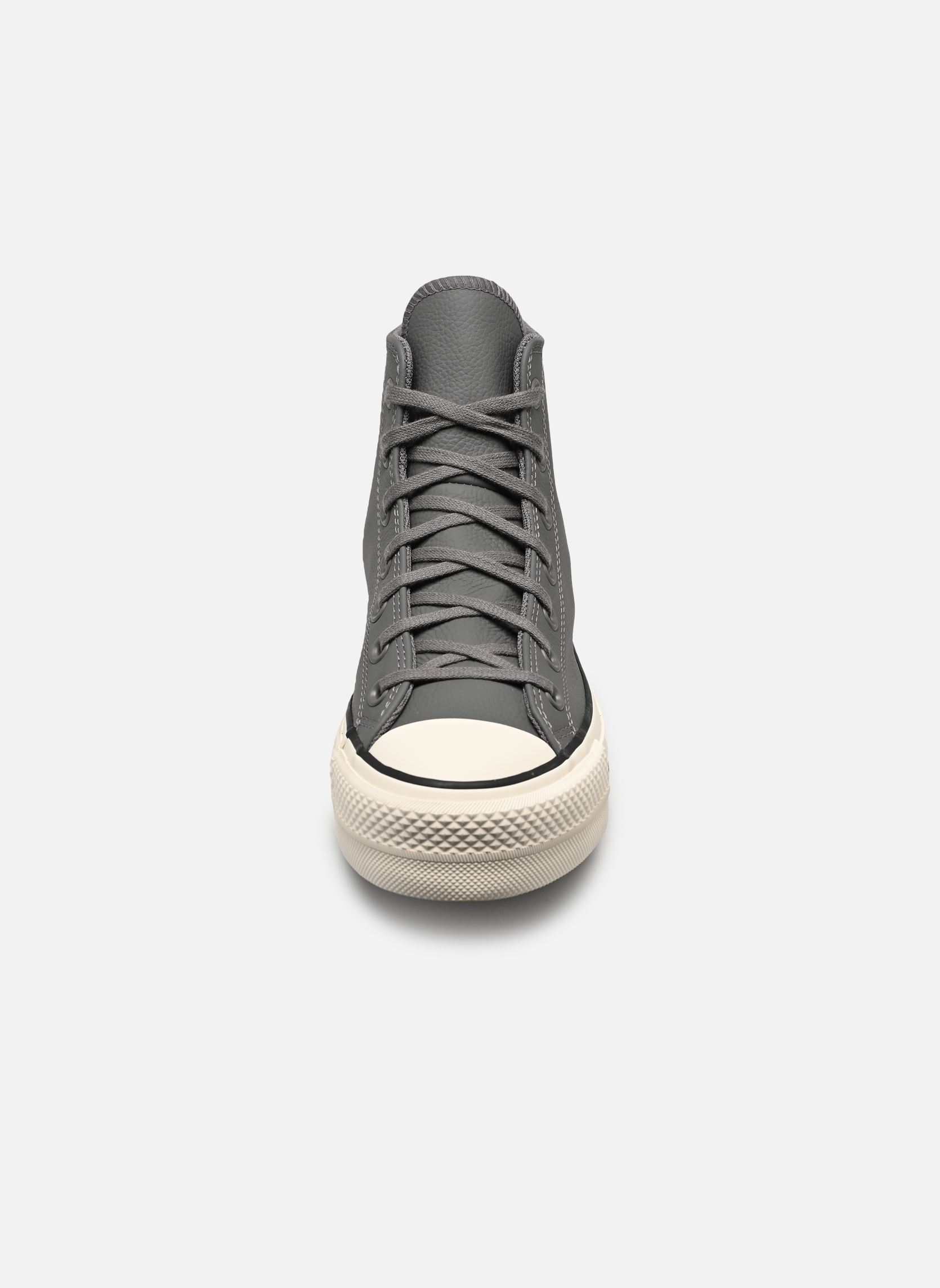 Baskets toile Chuck Taylor All Star Lift Hi femme gris Converse Baskets toile Chuck Taylor All Star Lift Hi femme gris DARKER GREY/EGRET/BLACK