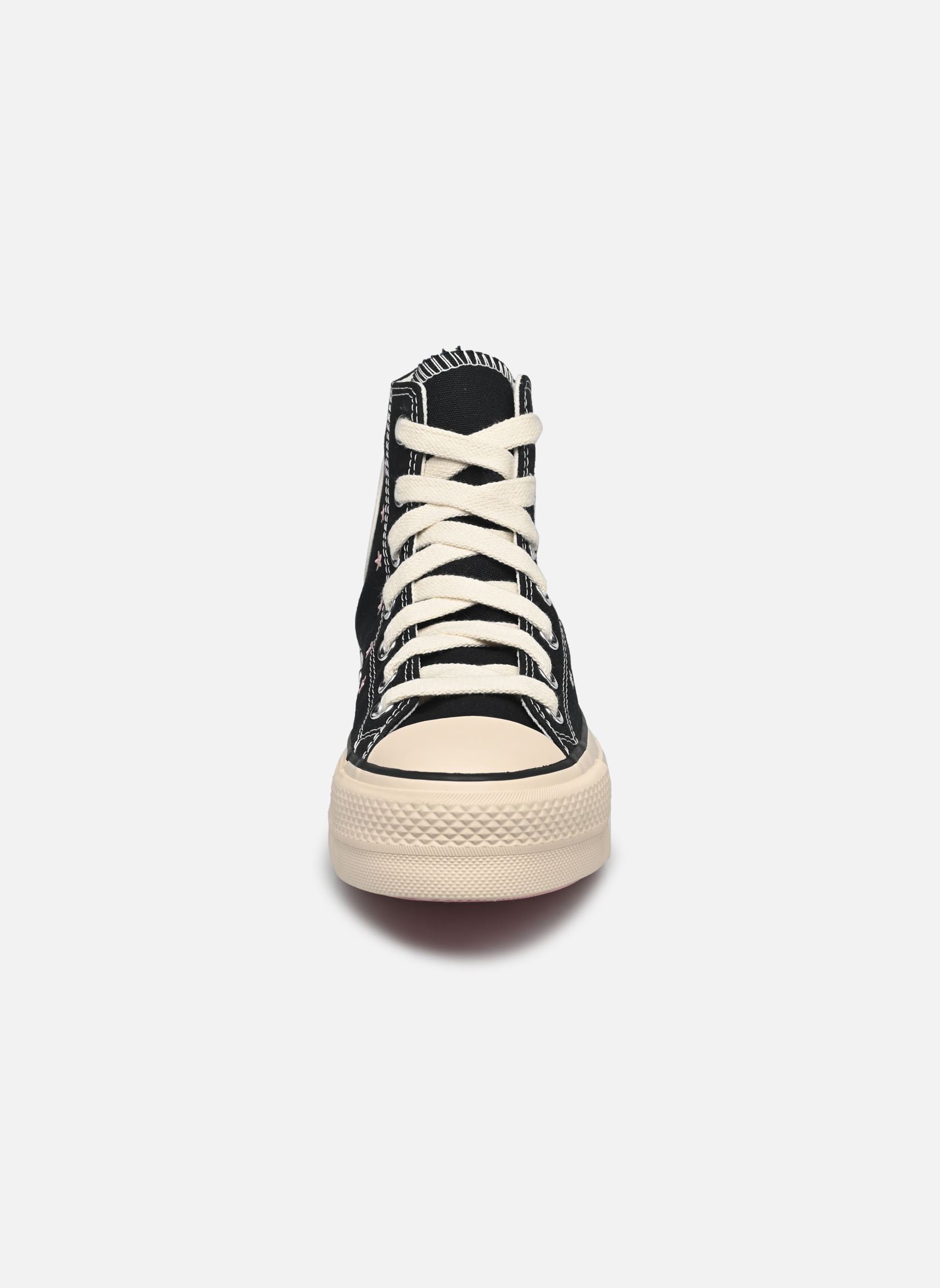 Baskets toile Chuck Taylor All Star Lift Hi femme noir Converse Baskets toile Chuck Taylor All Star Lift Hi femme noir BLACK/LOTUS PINK/EGRET