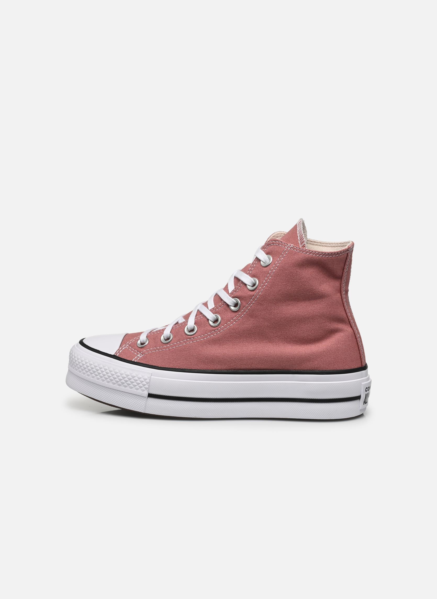 Sneakers di tela Chuck Taylor All Star Lift Hi donna rosa Converse Sneakers di tela Chuck Taylor All Star Lift Hi donna rosa LIGHT SADDLE/NATURAL IVORY