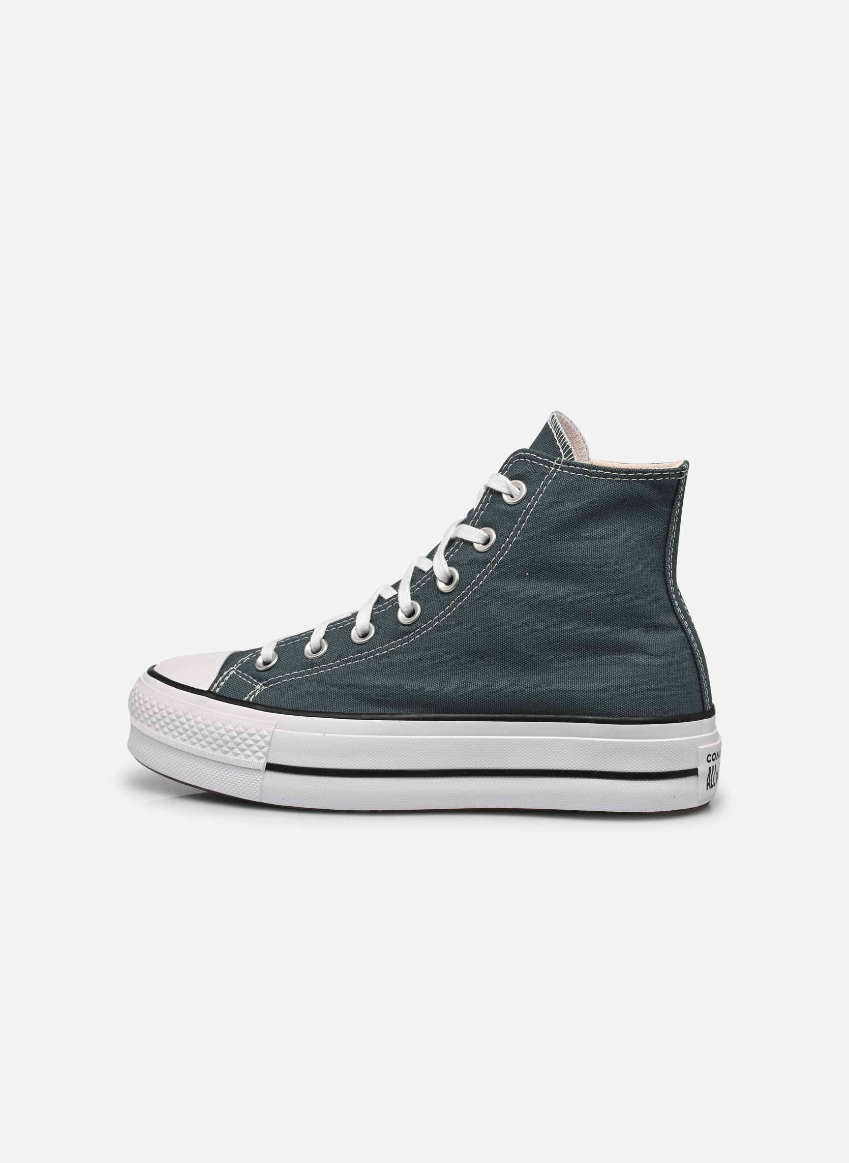 Sneakers di tela Chuck Taylor All Star Lift Hi donna grigio Converse Sneakers di tela Chuck Taylor All Star Lift Hi donna grigio TRUE NATURE/NATURAL IVORY