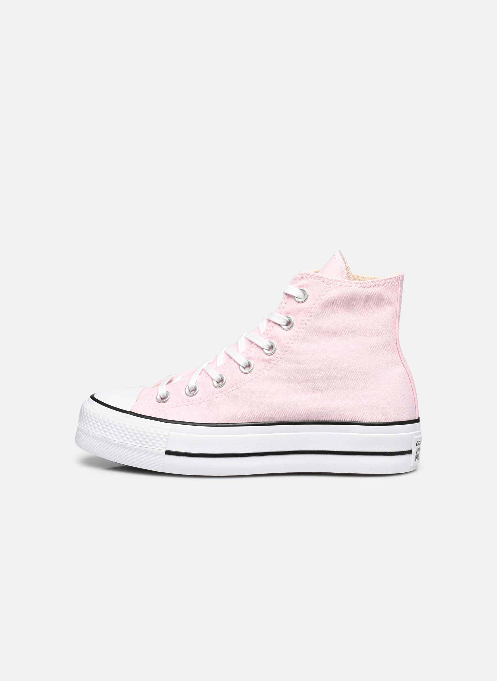 Sneakers di tela Chuck Taylor All Star Lift Hi donna rosa Converse Sneakers di tela Chuck Taylor All Star Lift Hi donna rosa SUGAR BERRY/WHITE/BLACK