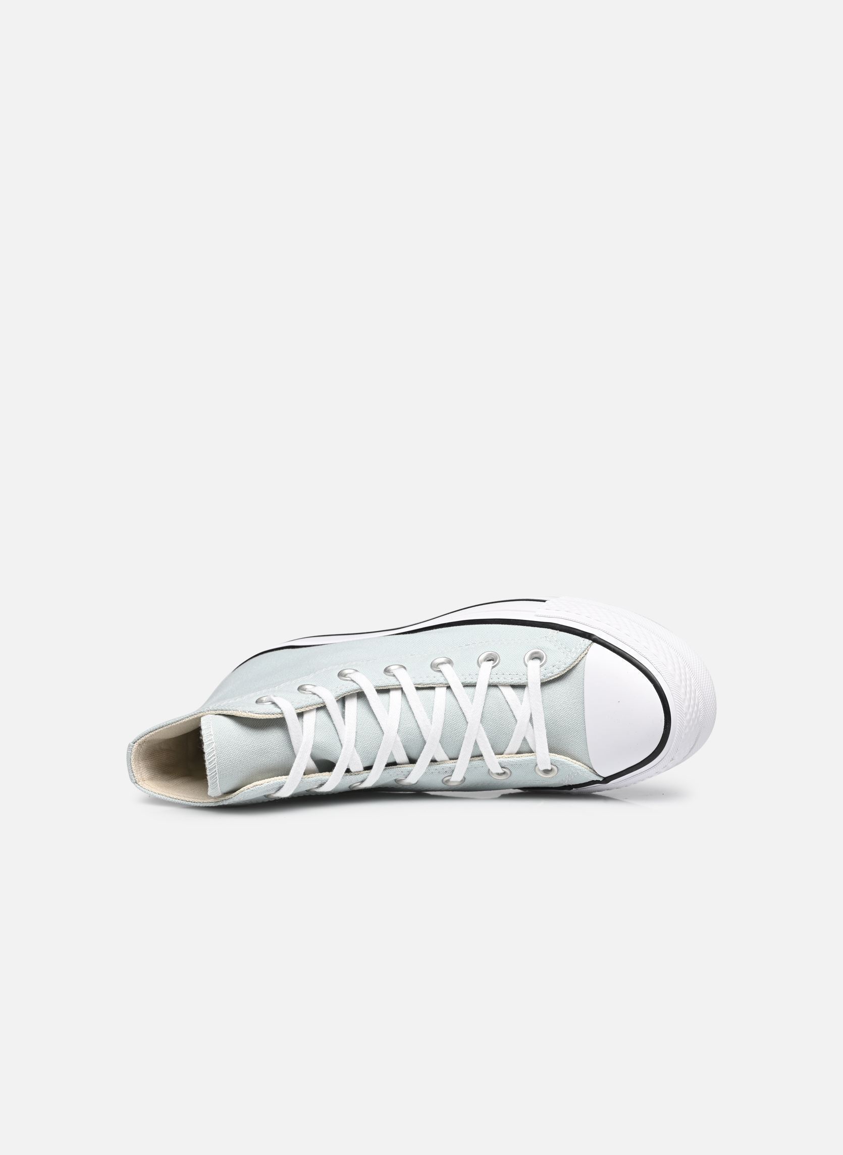 Print sneakers Chuck Taylor All Star Lift Hi dames blauw Converse Print sneakers Chuck Taylor All Star Lift Hi dames blauw YOU DEW YOU/WHITE/BLACK