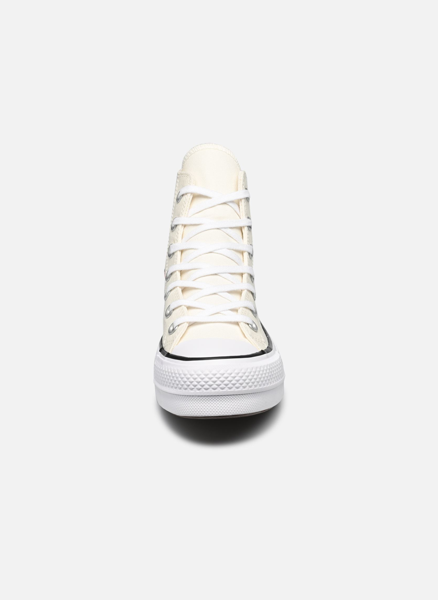 Print sneakers Chuck Taylor All Star Lift Hi dames wit Converse Print sneakers Chuck Taylor All Star Lift Hi dames wit EGRET/SOFT RED/WHITE