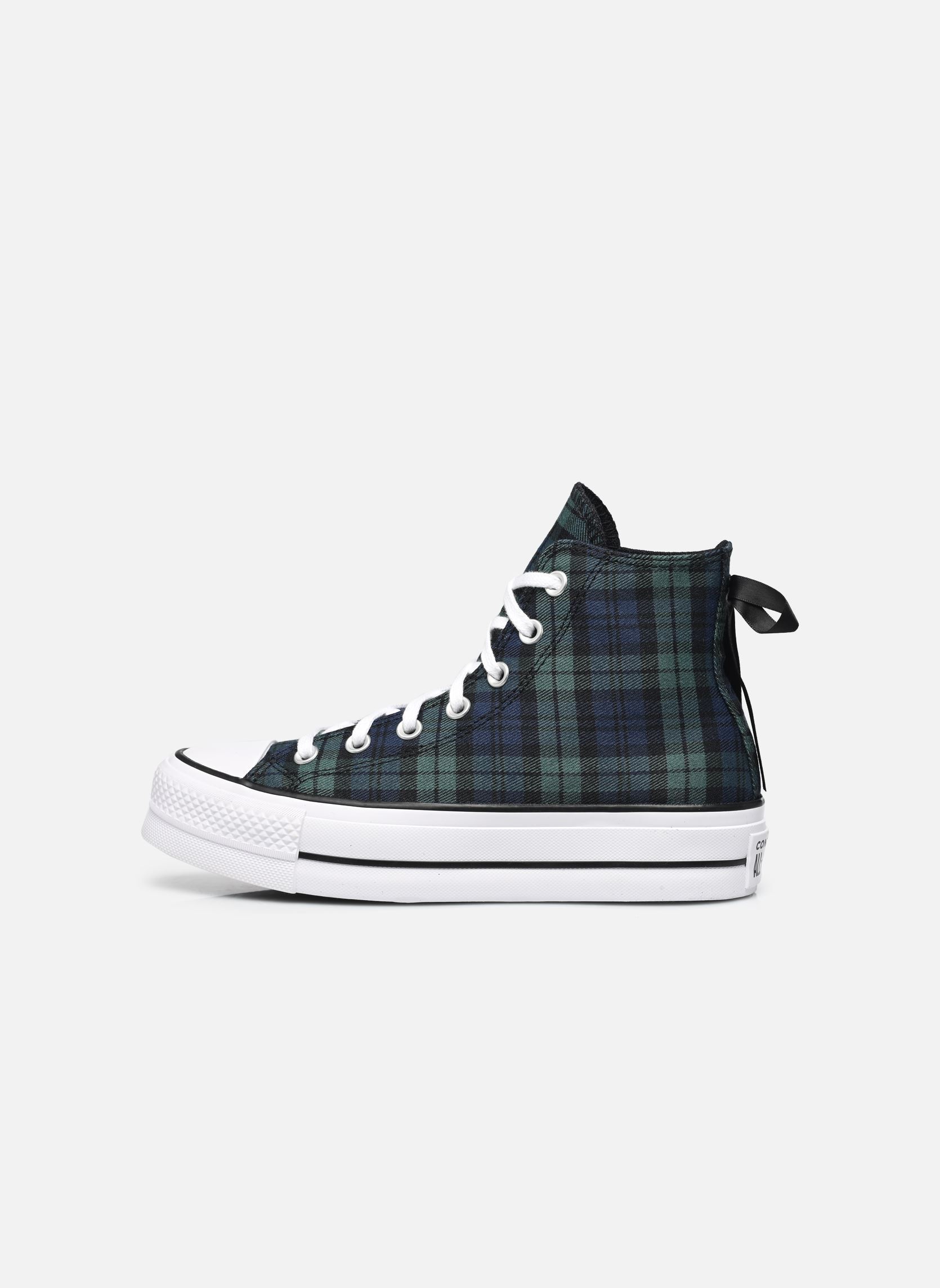 Zapatillas de lona Chuck Taylor All Star Lift Hi mujer azul Converse Zapatillas de lona Chuck Taylor All Star Lift Hi mujer azul NAVY/BLACK/WHITE