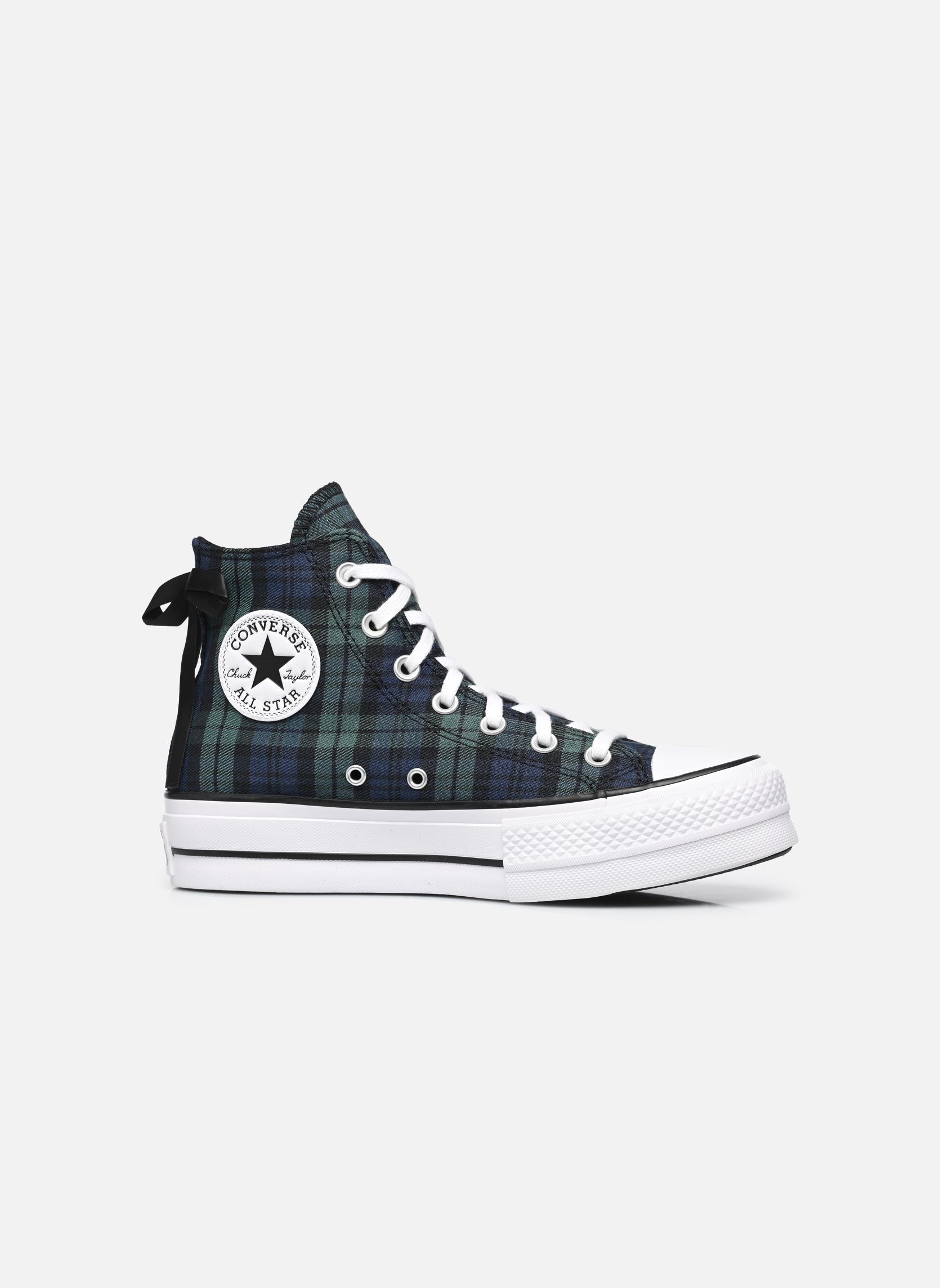 Zapatillas de lona Chuck Taylor All Star Lift Hi mujer azul Converse Zapatillas de lona Chuck Taylor All Star Lift Hi mujer azul NAVY/BLACK/WHITE