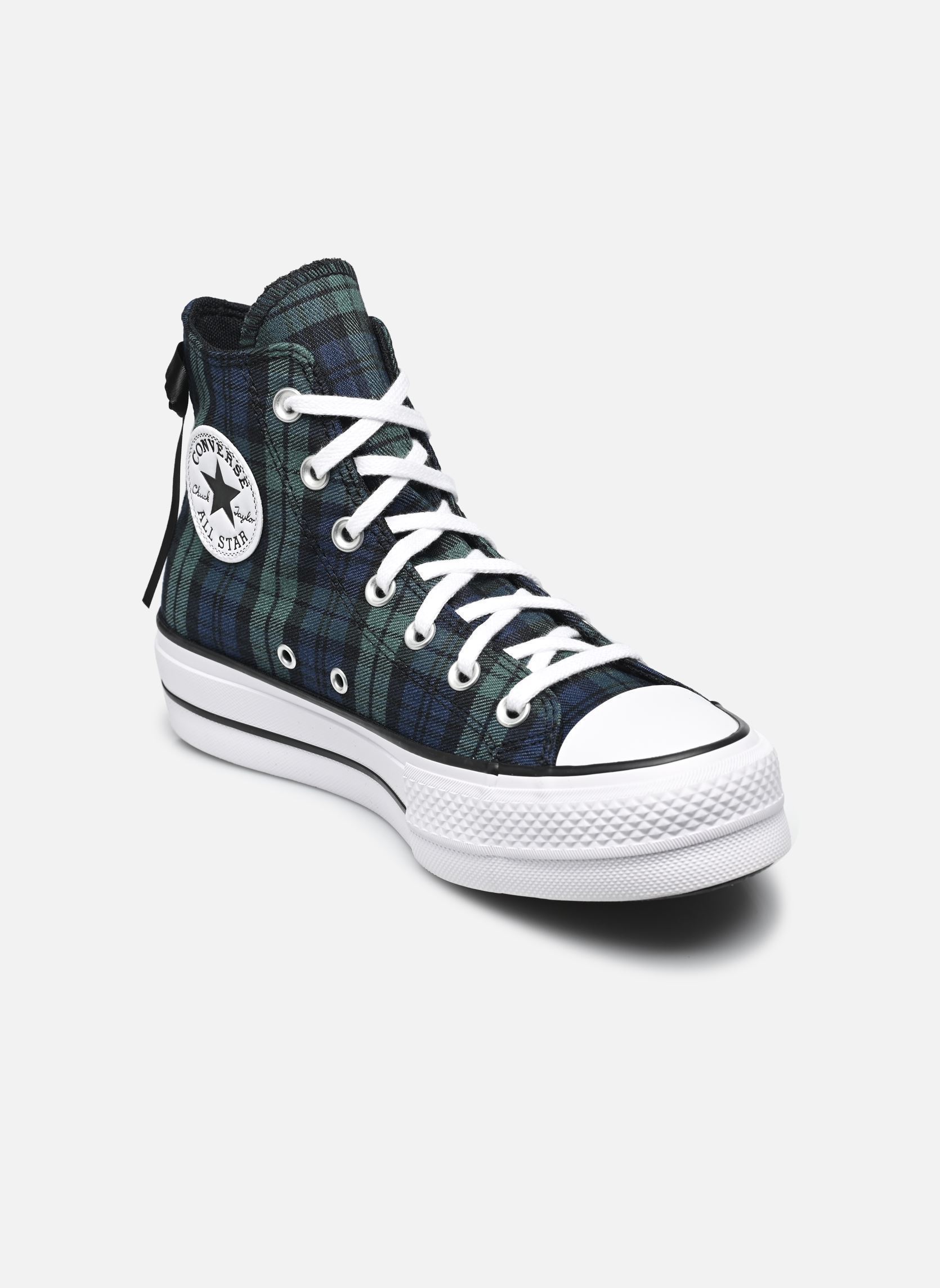 Chuck Taylor All Star Lift Platform Plaid - vue 6