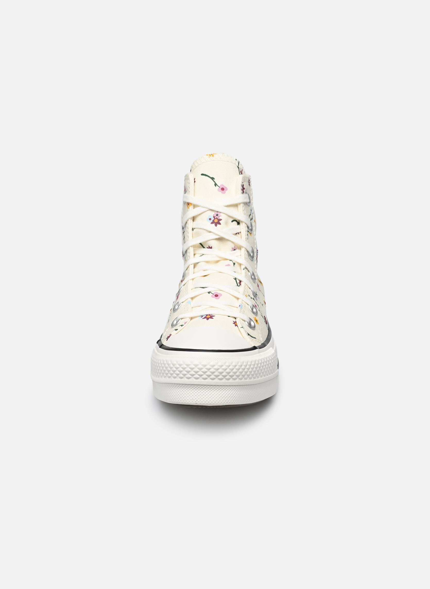 Sneakers di tela Chuck Taylor All Star Lift Hi donna bianco Converse Sneakers di tela Chuck Taylor All Star Lift Hi donna bianco EGRET/VINTAGE WHITE/BLACK