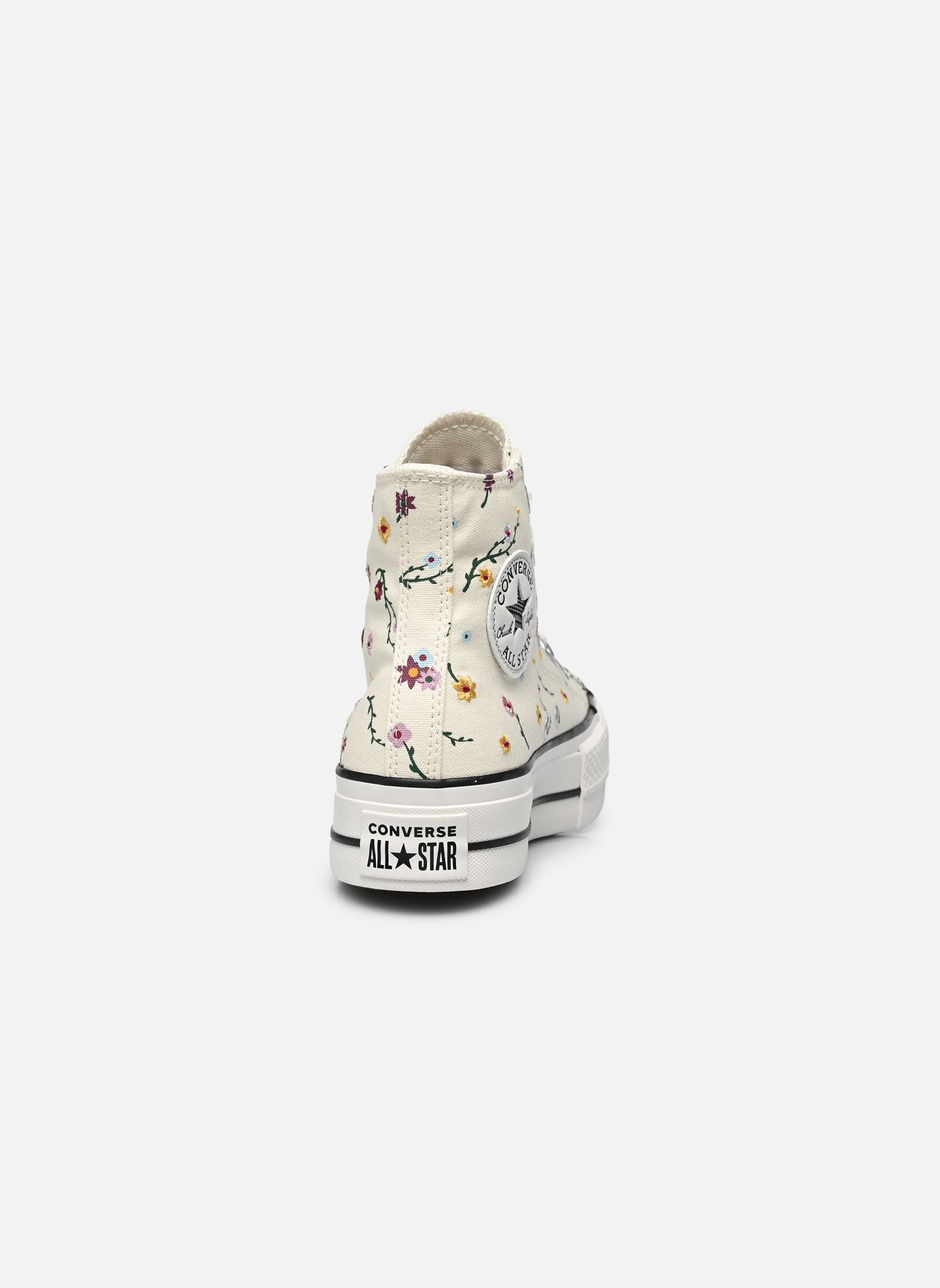 Sneakers di tela Chuck Taylor All Star Lift Hi donna bianco Converse Sneakers di tela Chuck Taylor All Star Lift Hi donna bianco EGRET/VINTAGE WHITE/BLACK