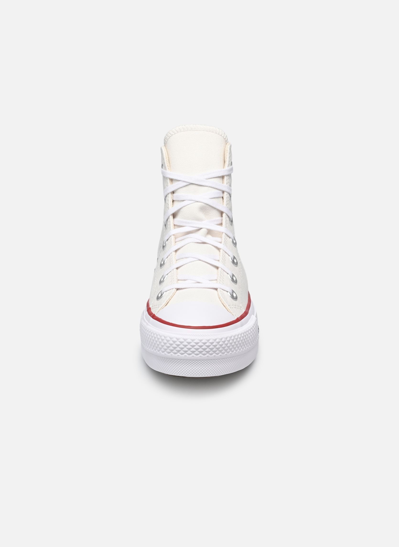Baskets toile Chuck Taylor All Star Lift Hi femme blanc Converse Baskets toile Chuck Taylor All Star Lift Hi femme blanc VINTAGE WHITE/RED/NAVY