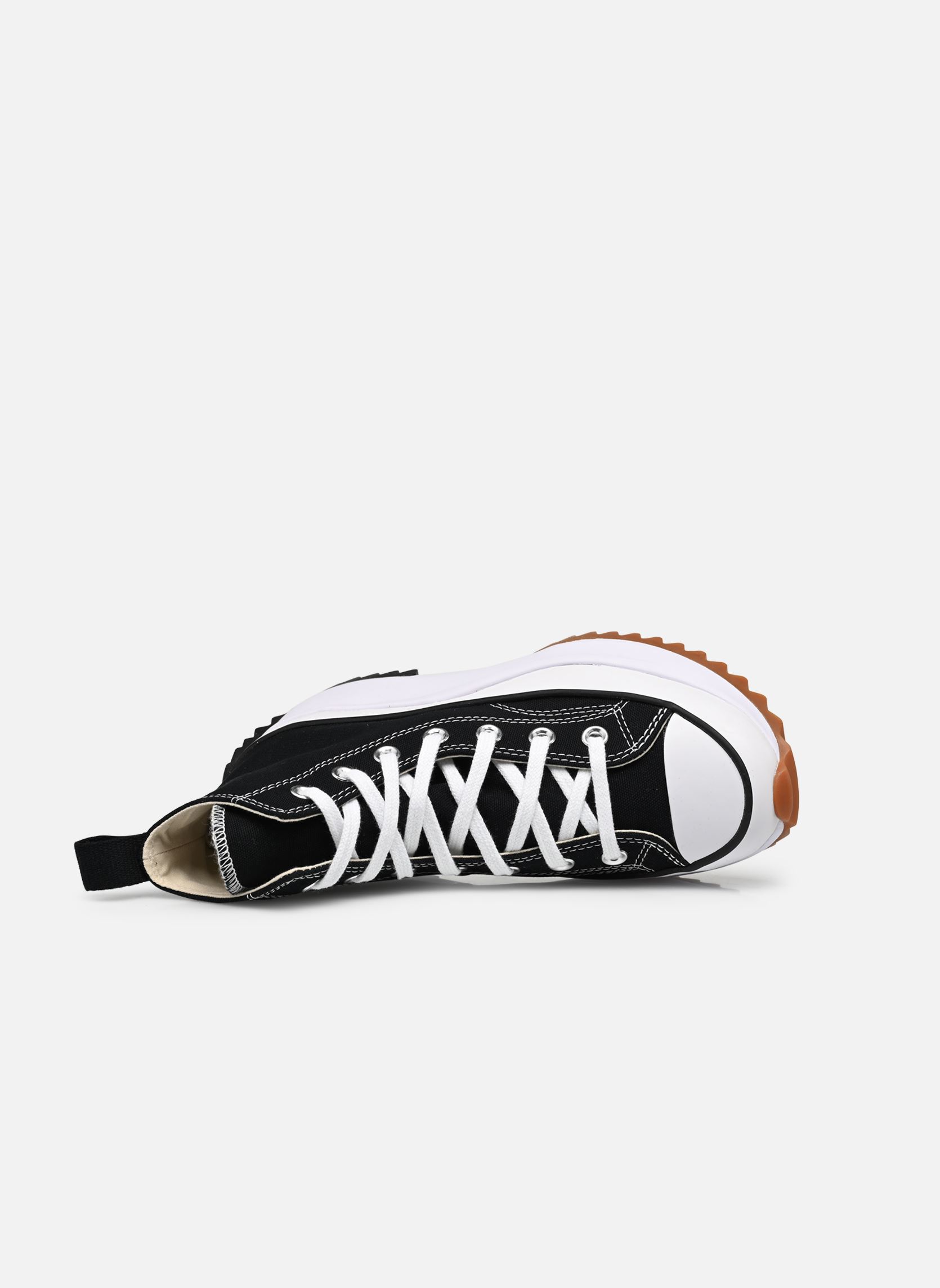 Baskets toile Run Star Hike Hi femme noir Converse Baskets toile Run Star Hike Hi femme noir BLACK/WHITE/GUM